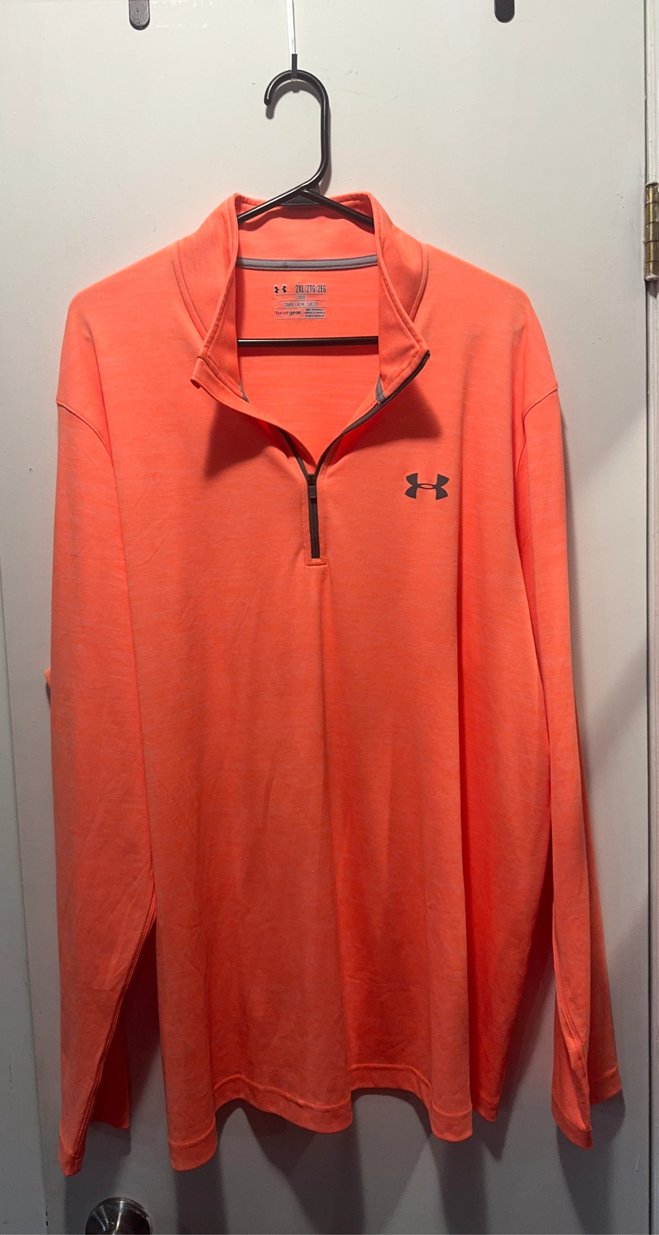 Under Armour Heatgear 1/4 Zip Long Sleeve Shirt