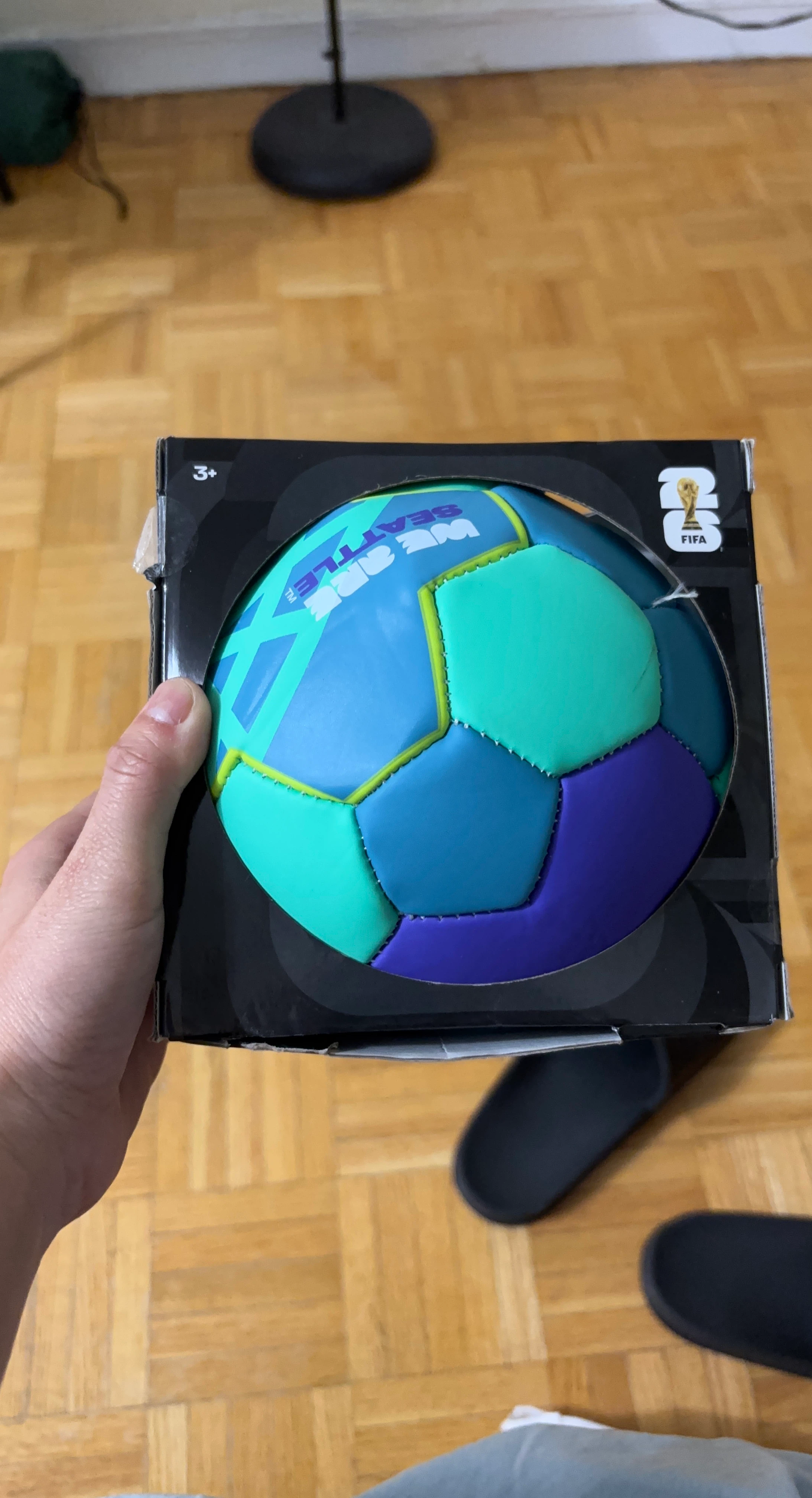 FIFA We Are Seattle Soccer Ball