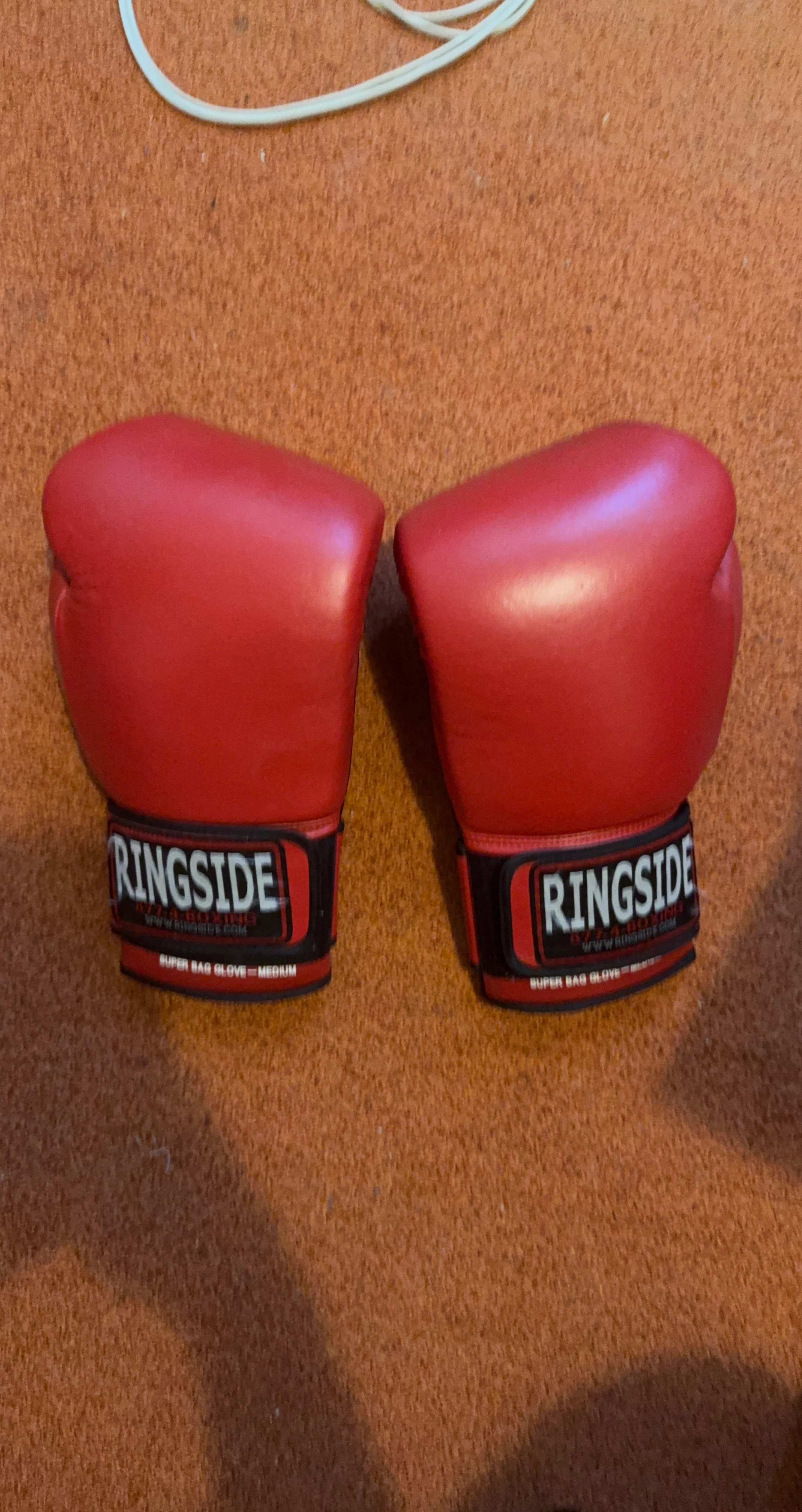 Ringside Super Bag Gloves - Red