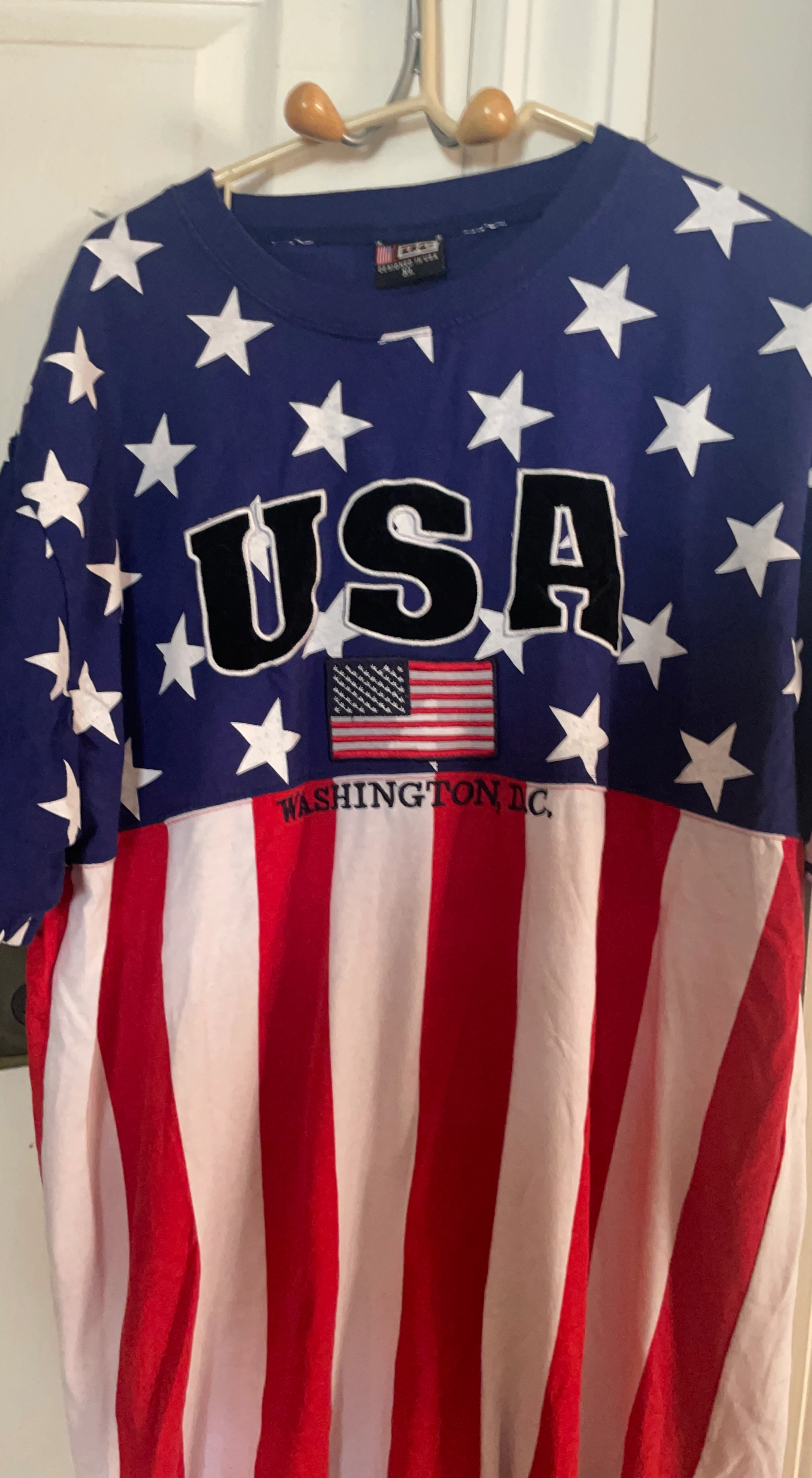 USA Washington D.C. Flag T-Shirt