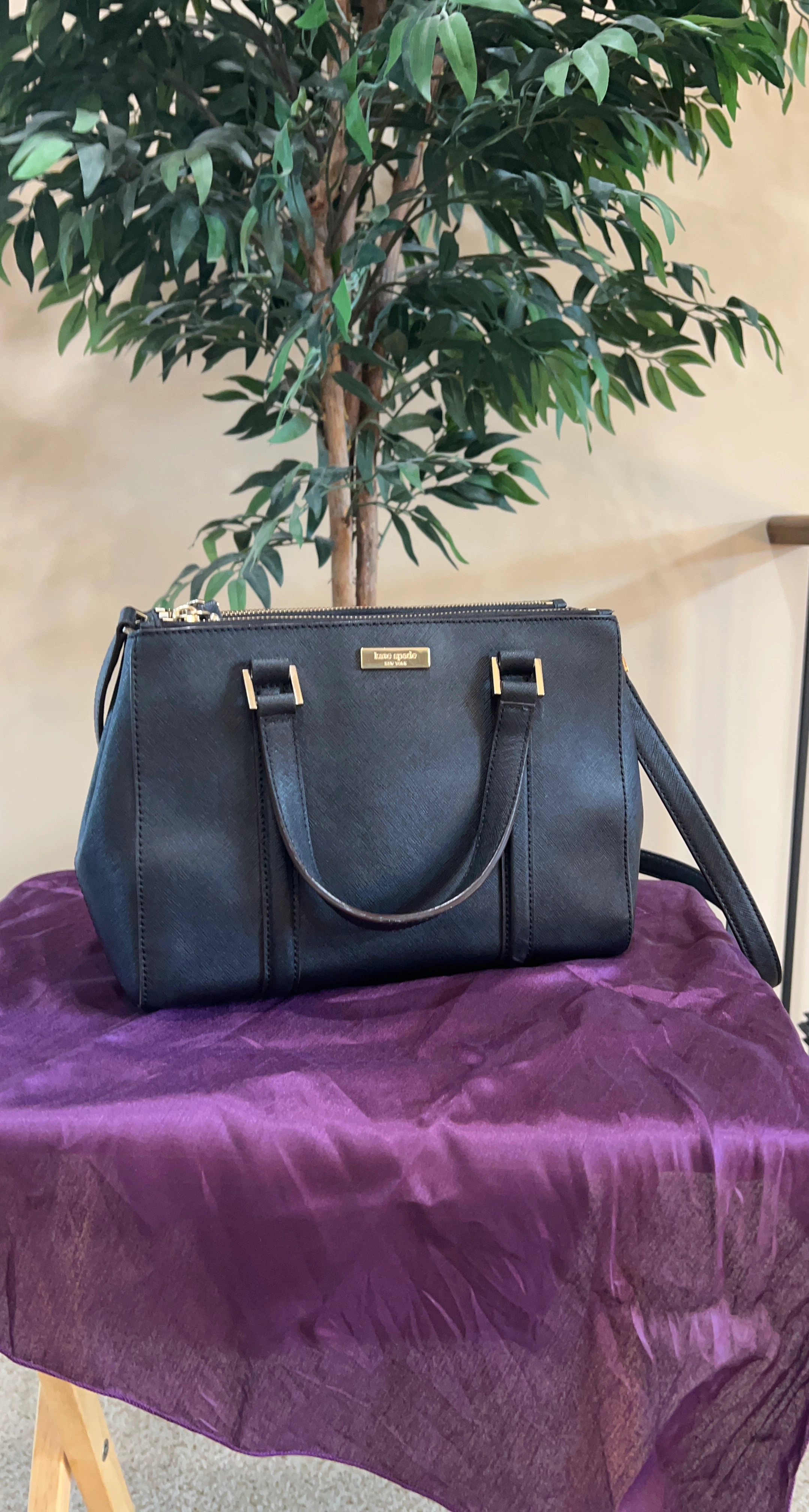 Kate Spade Black Satchel Bag