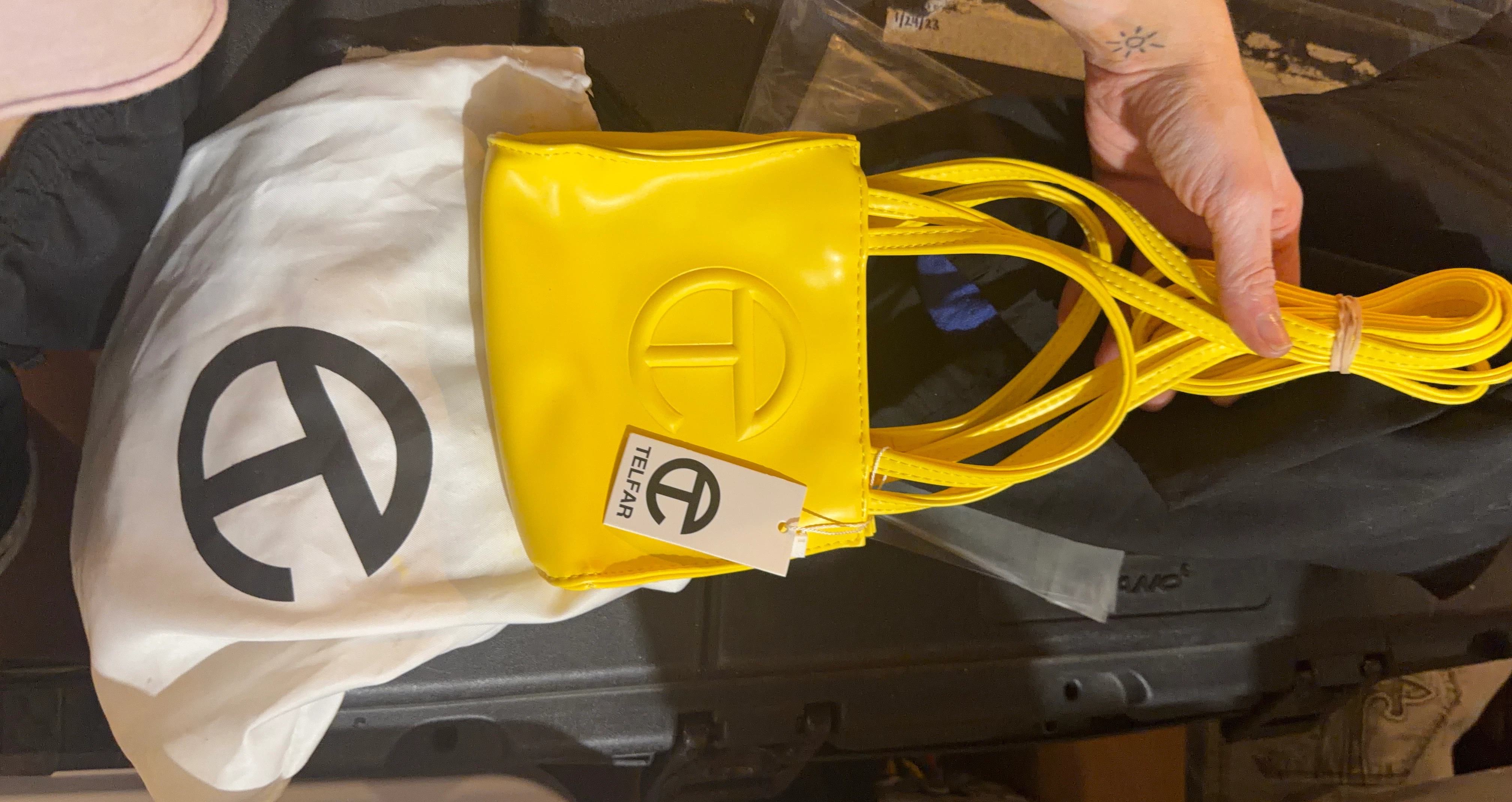 Telfar Small Shopping Bag - Yellow