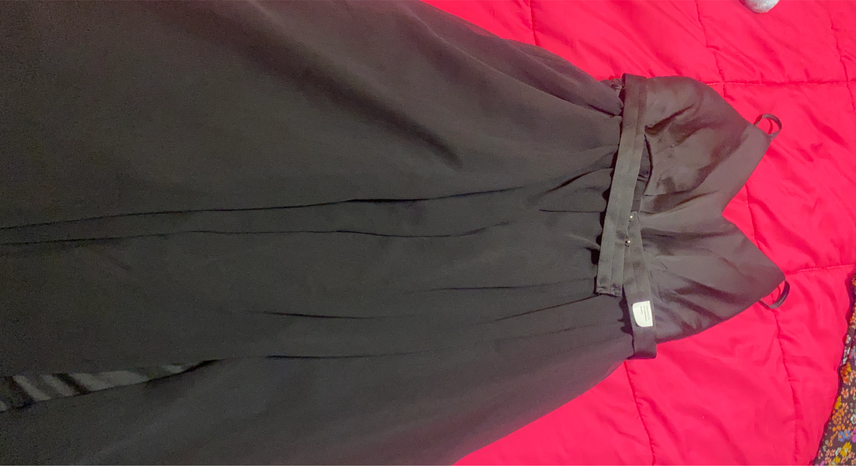 Black Strapless Dress