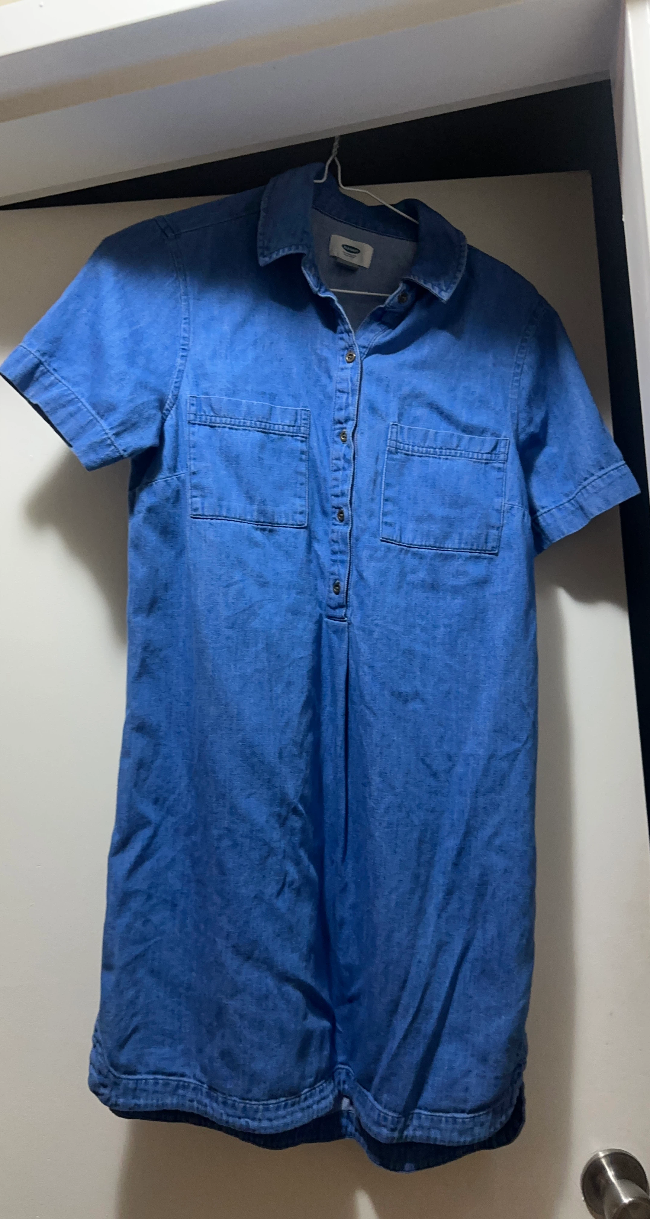 Old Navy Blue Denim Dress