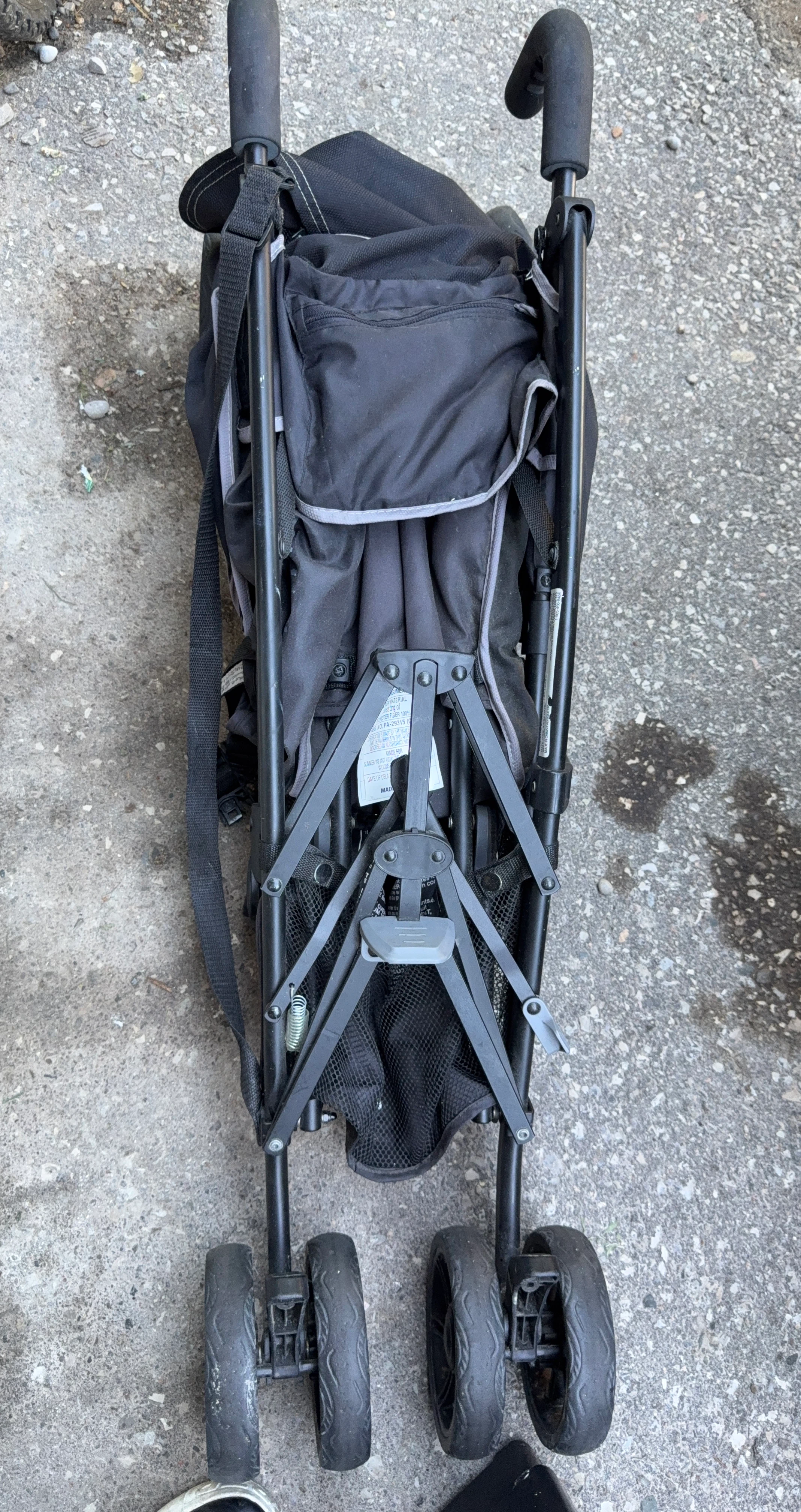 Black Umbrella Stroller