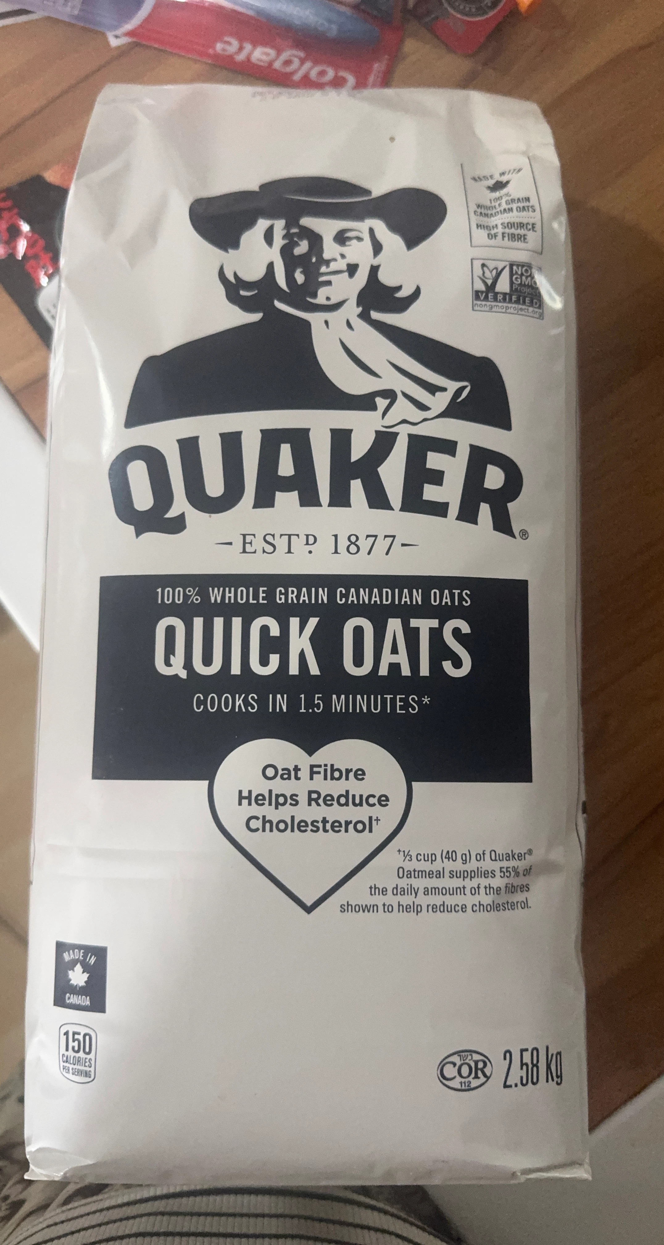 Quaker Quick Oats - 2.58 kg