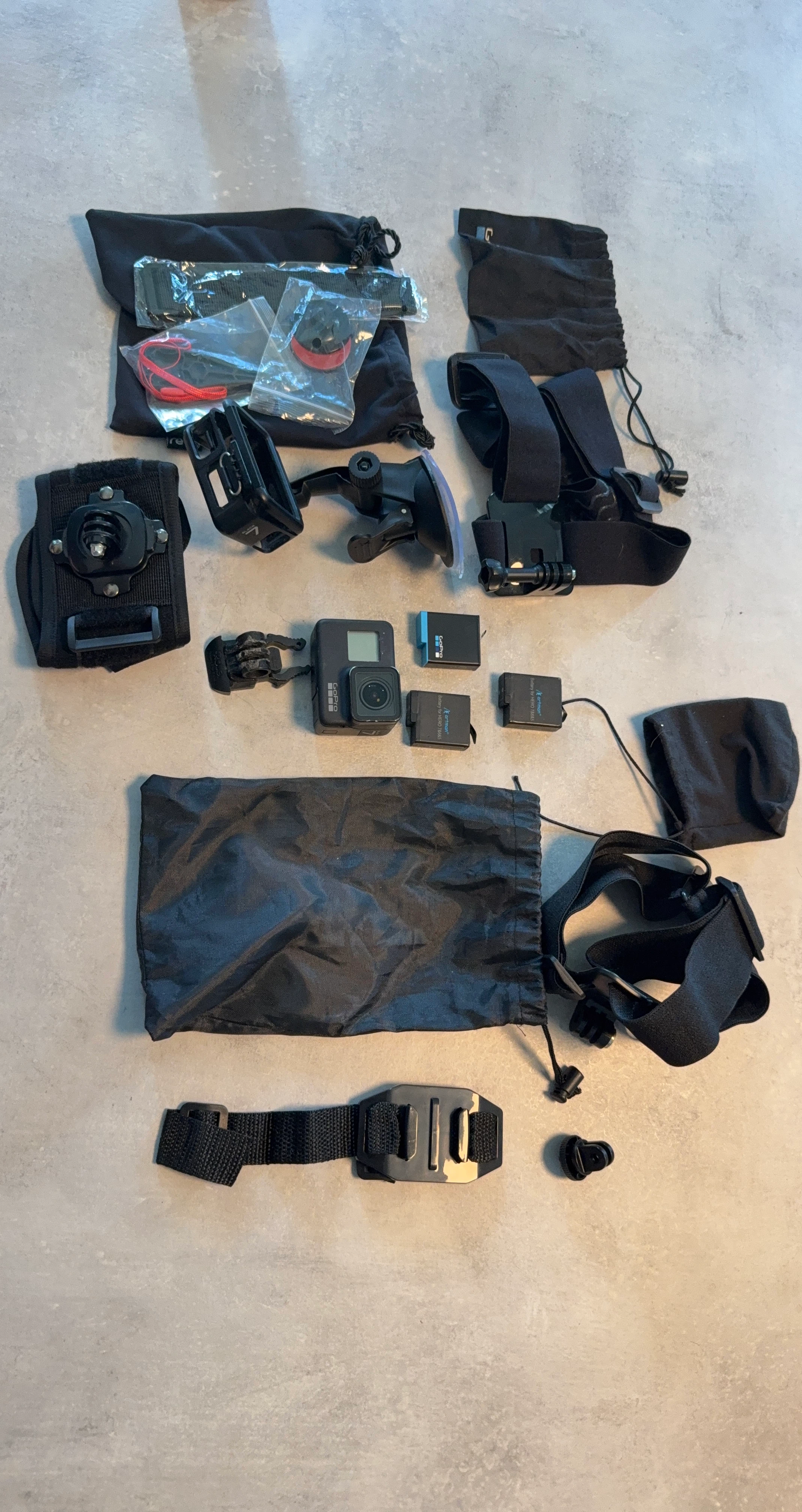 GoPro BLACK 7 Action Camera with Accessories