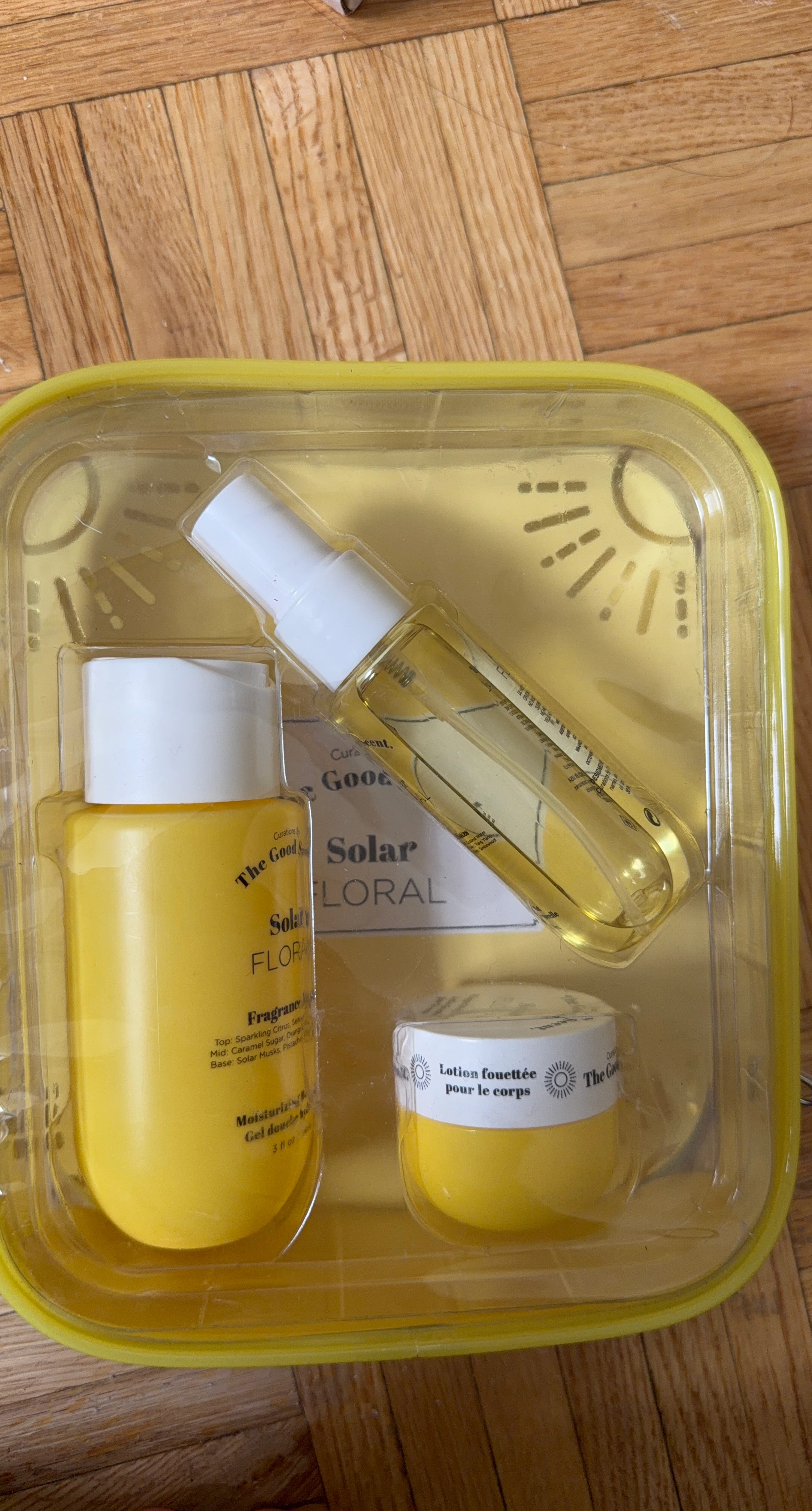 The Good Curl Solar Floral Body Lotion & Gel Duo