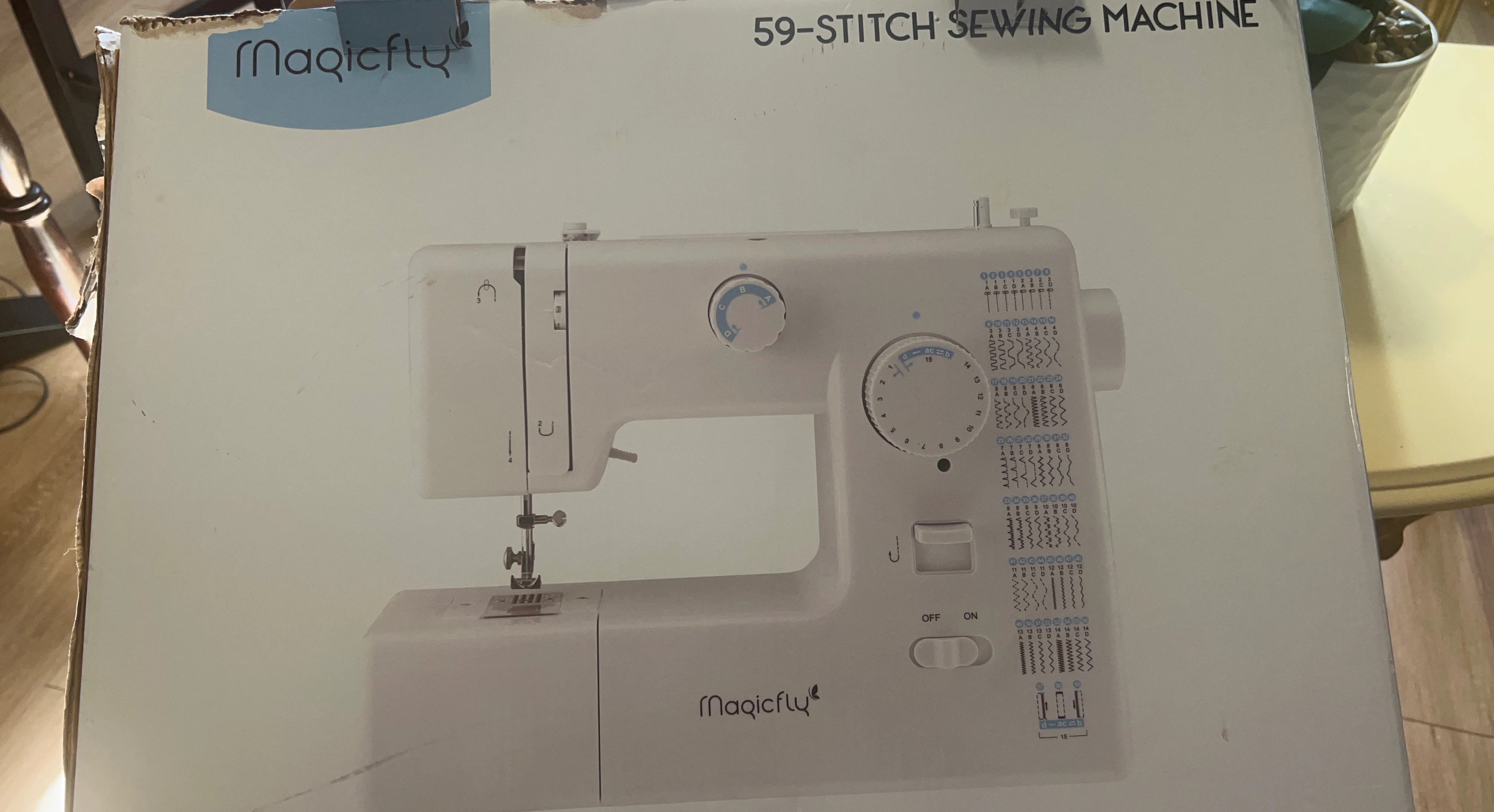 Magicfly 59-Stitch Sewing Machine