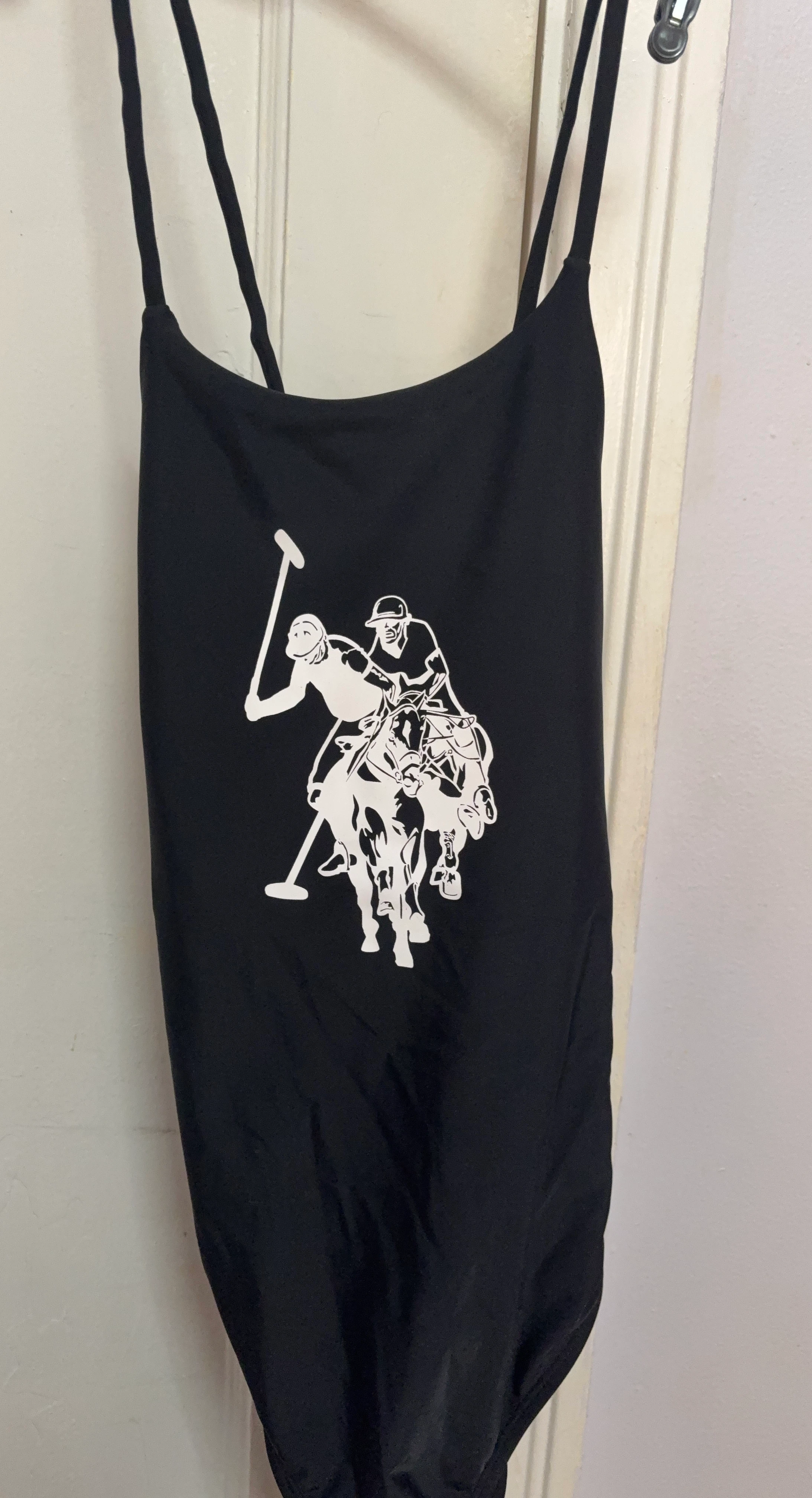 US Polo Assn Black Swimsuit