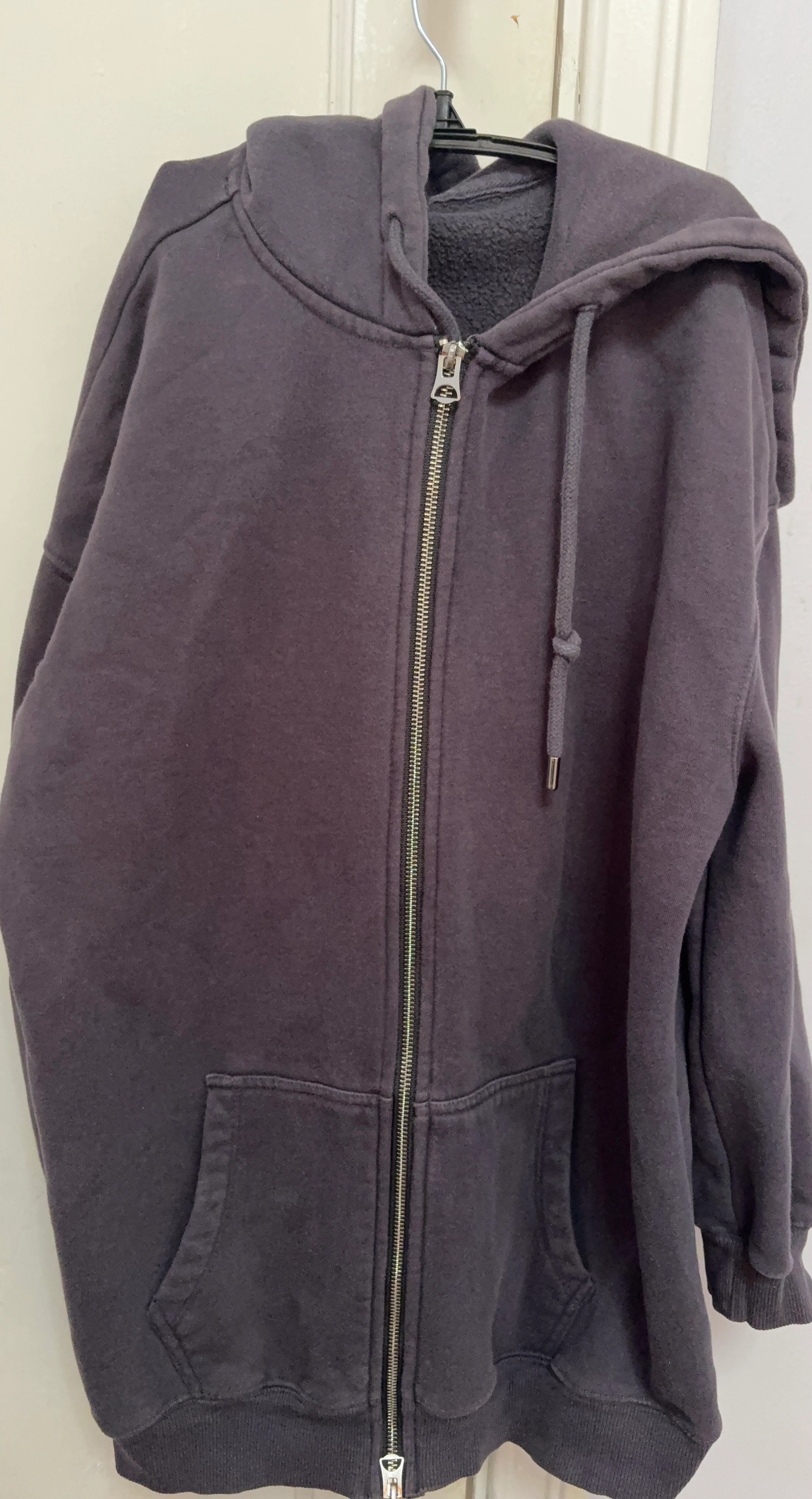 Dynamite Grey Zip-Up Hoodie