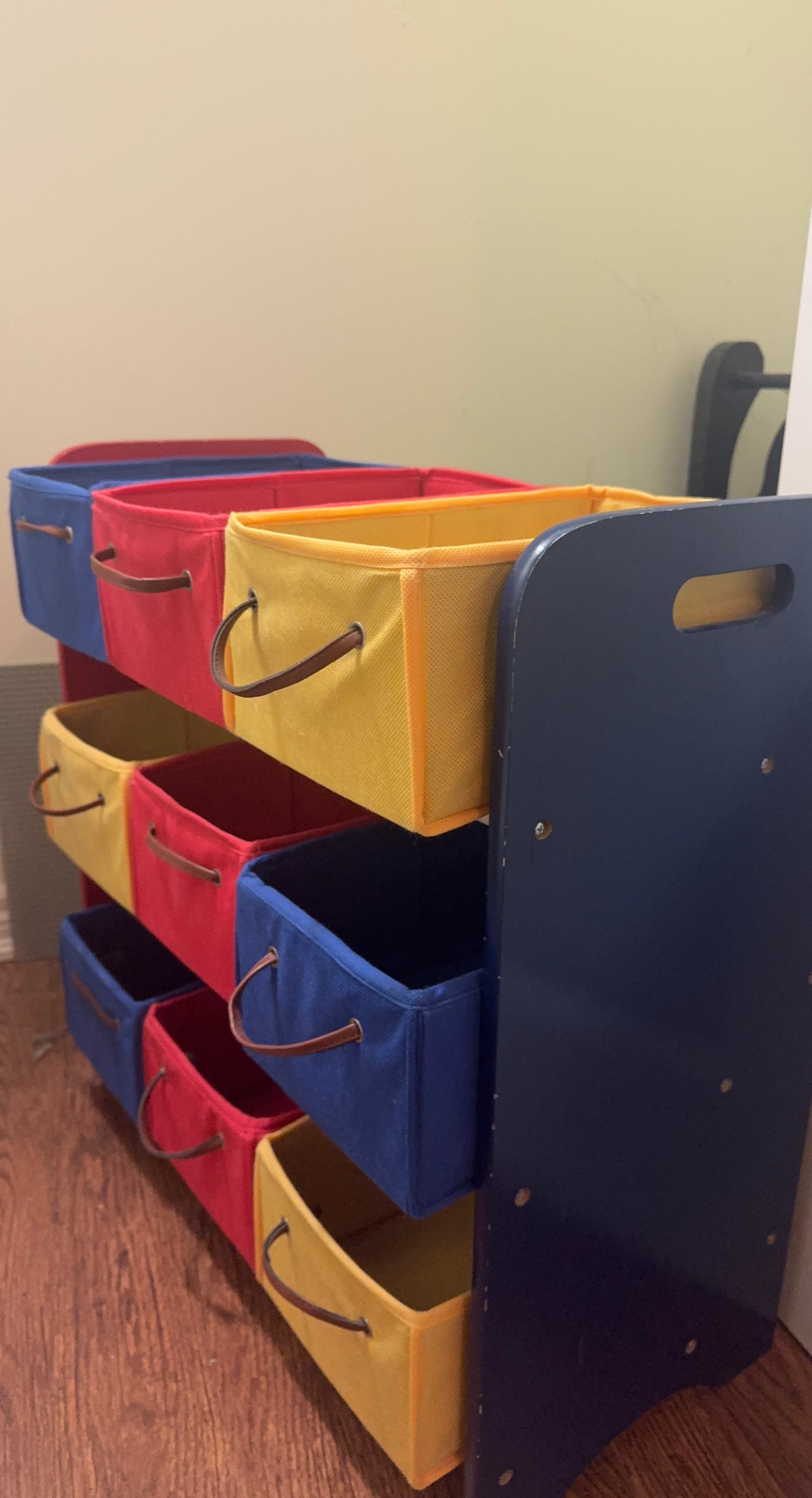 Multi-Coloured Toy Storage Organizer