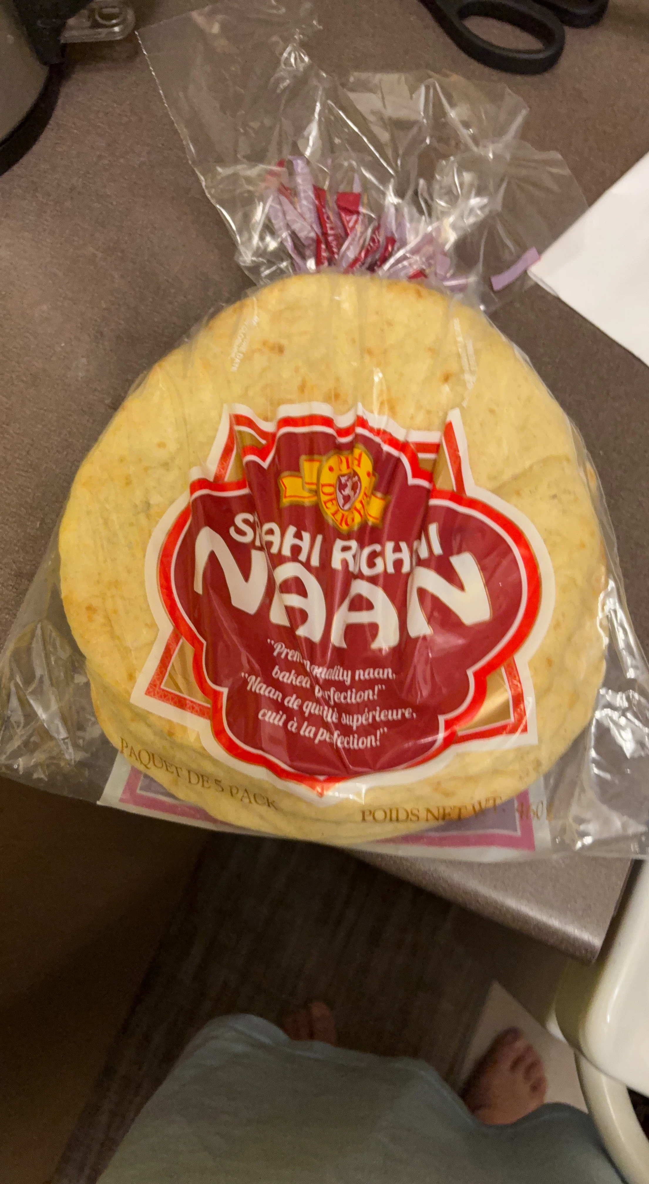 Shahi Roghni Naan Bread