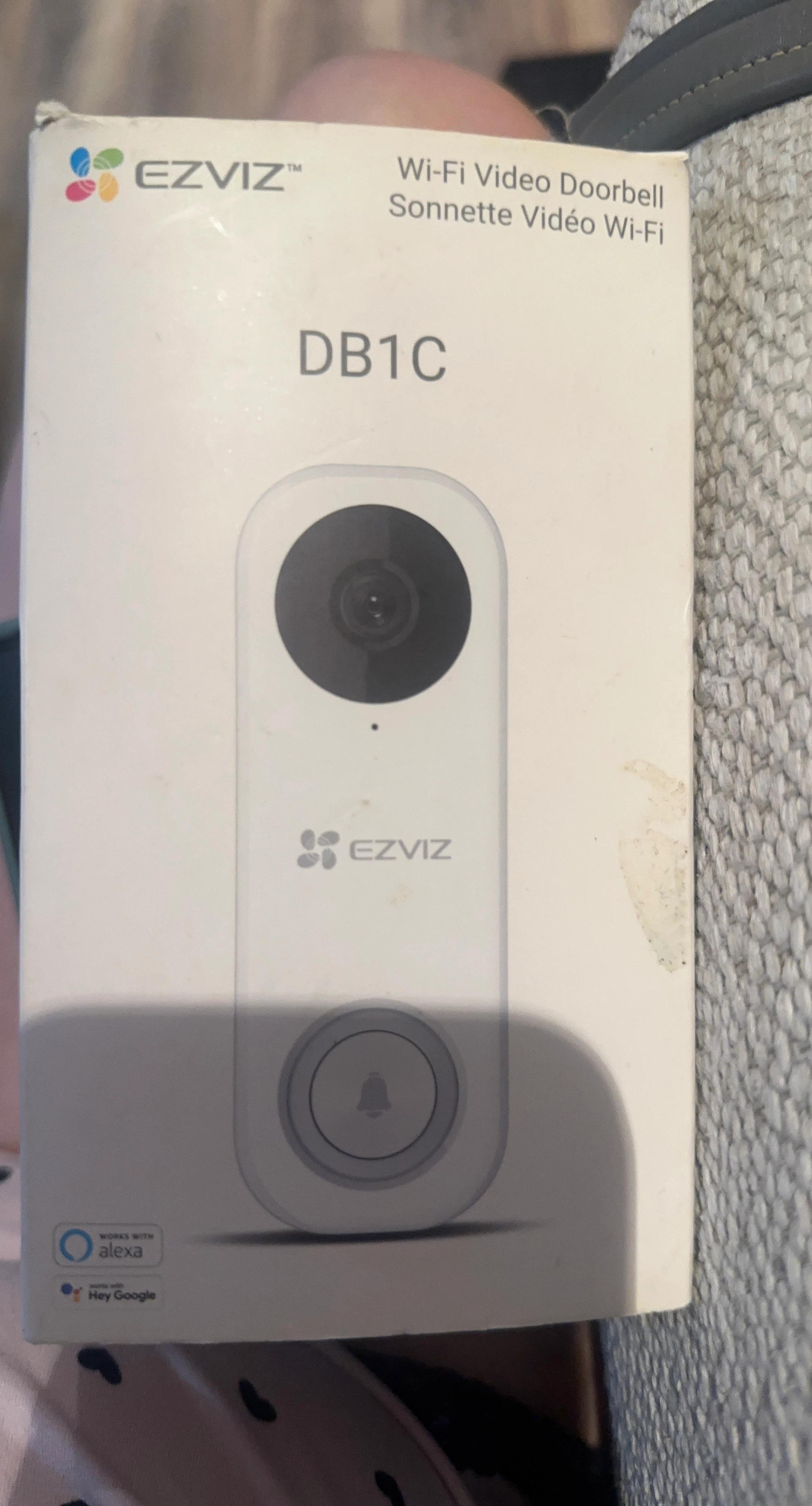 EZVIZ DB1C Wi-Fi Video Doorbell