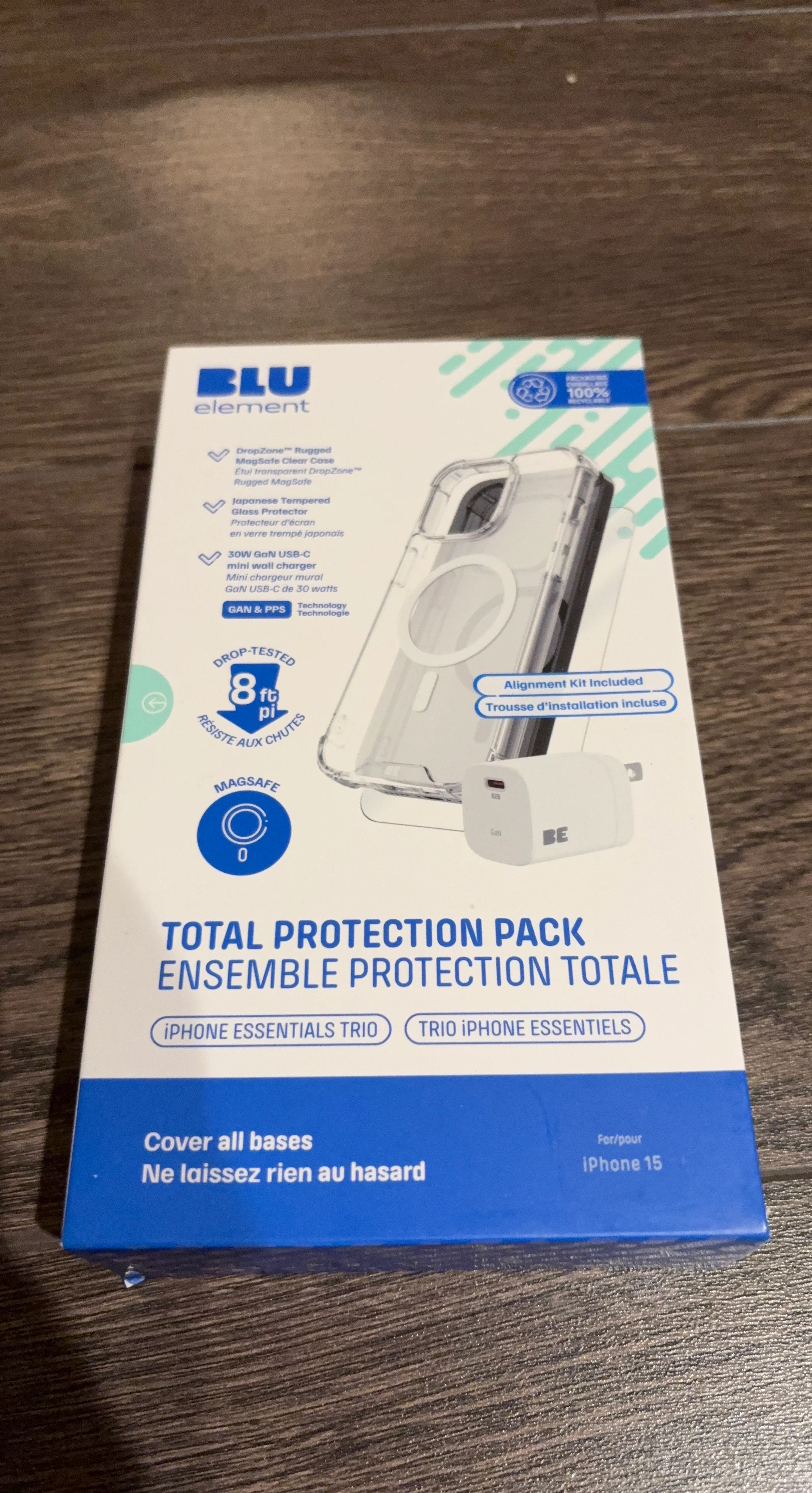 Blu Element Total Protection Pack for iPhone 15