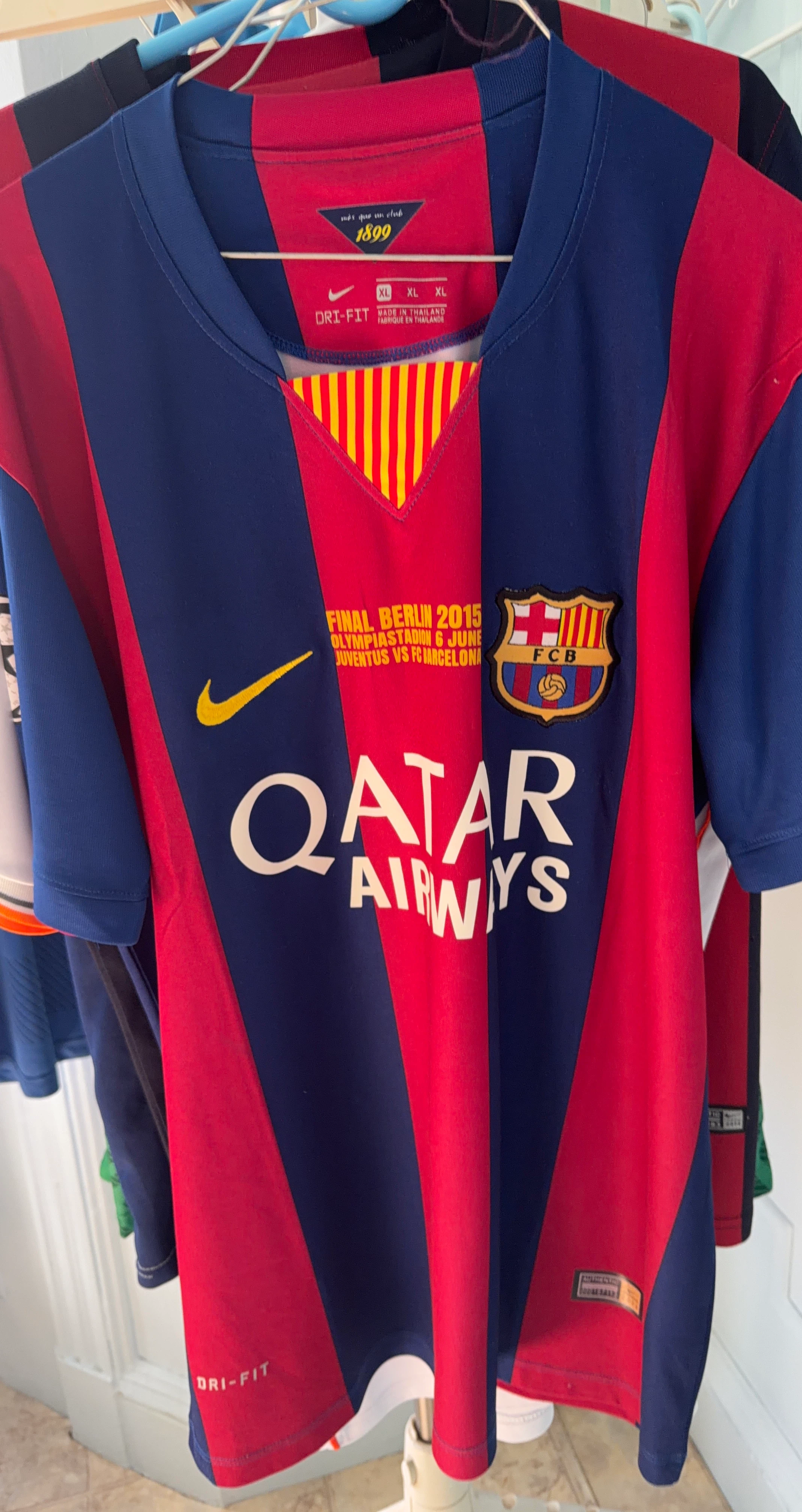 FC Barcelona 2015 Champions League Final Jersey XL