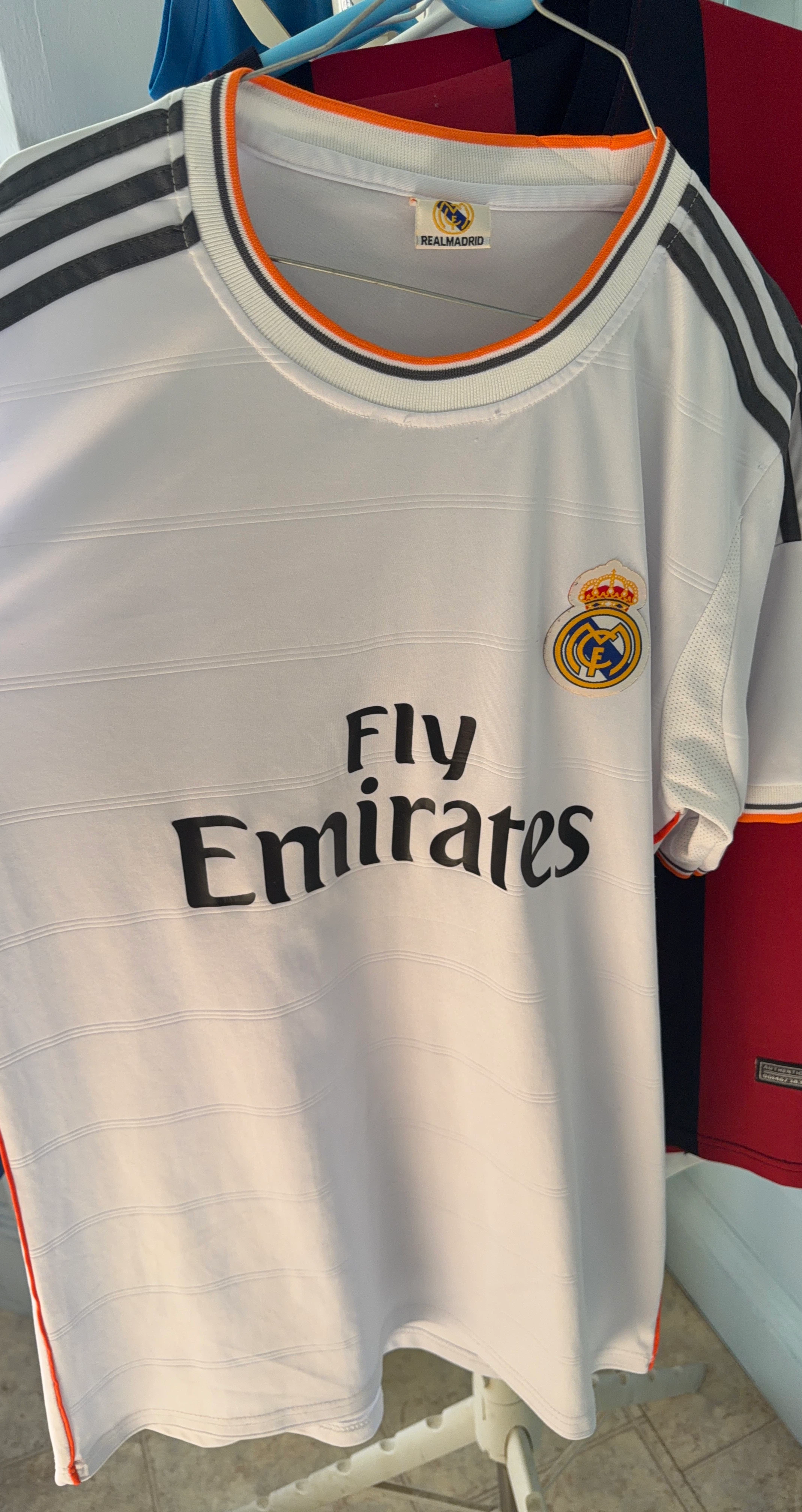 Real Madrid Fly Emirates Jersey 2013/2014 Season