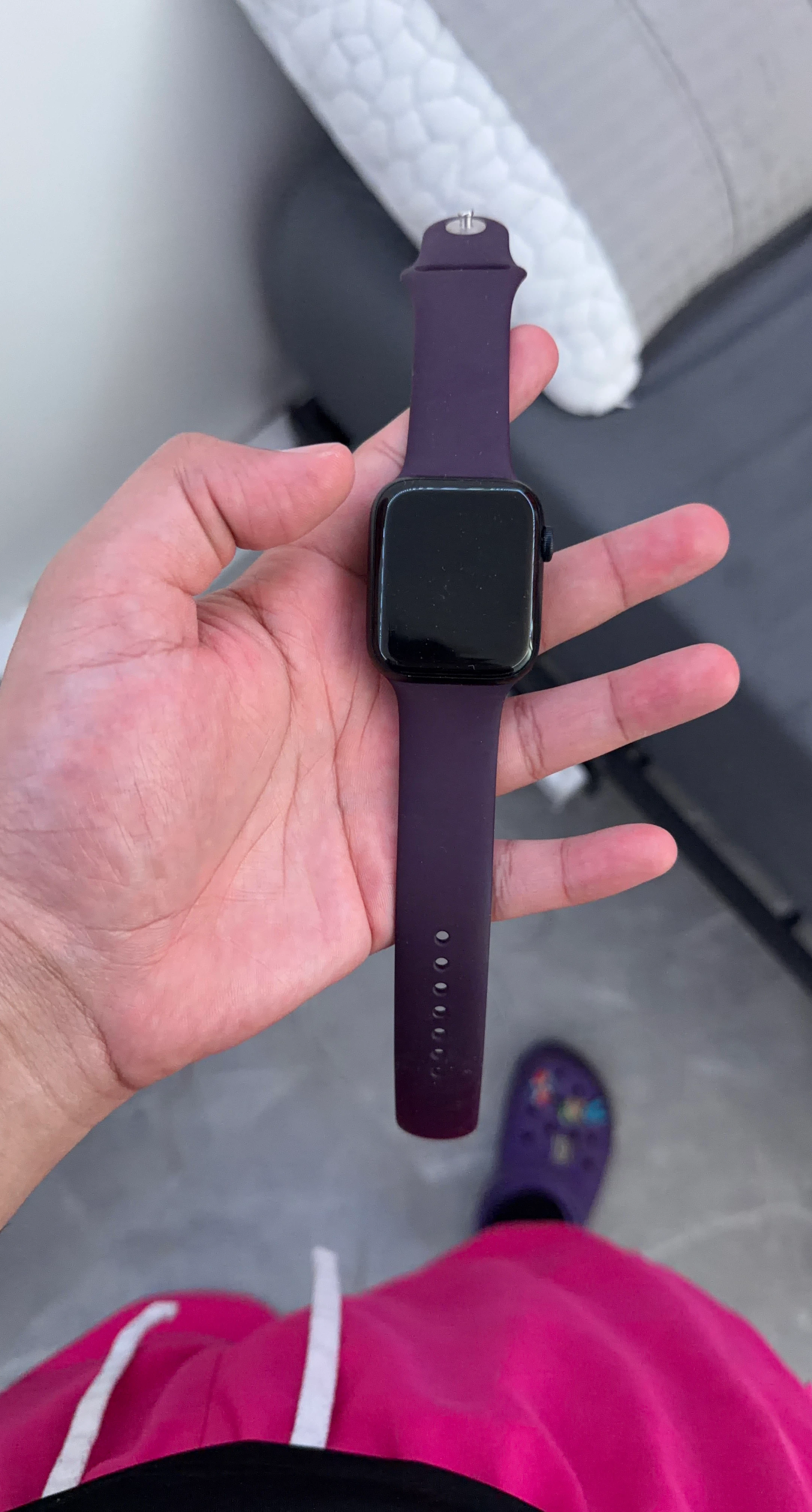Apple Watch Sport Band - Plum