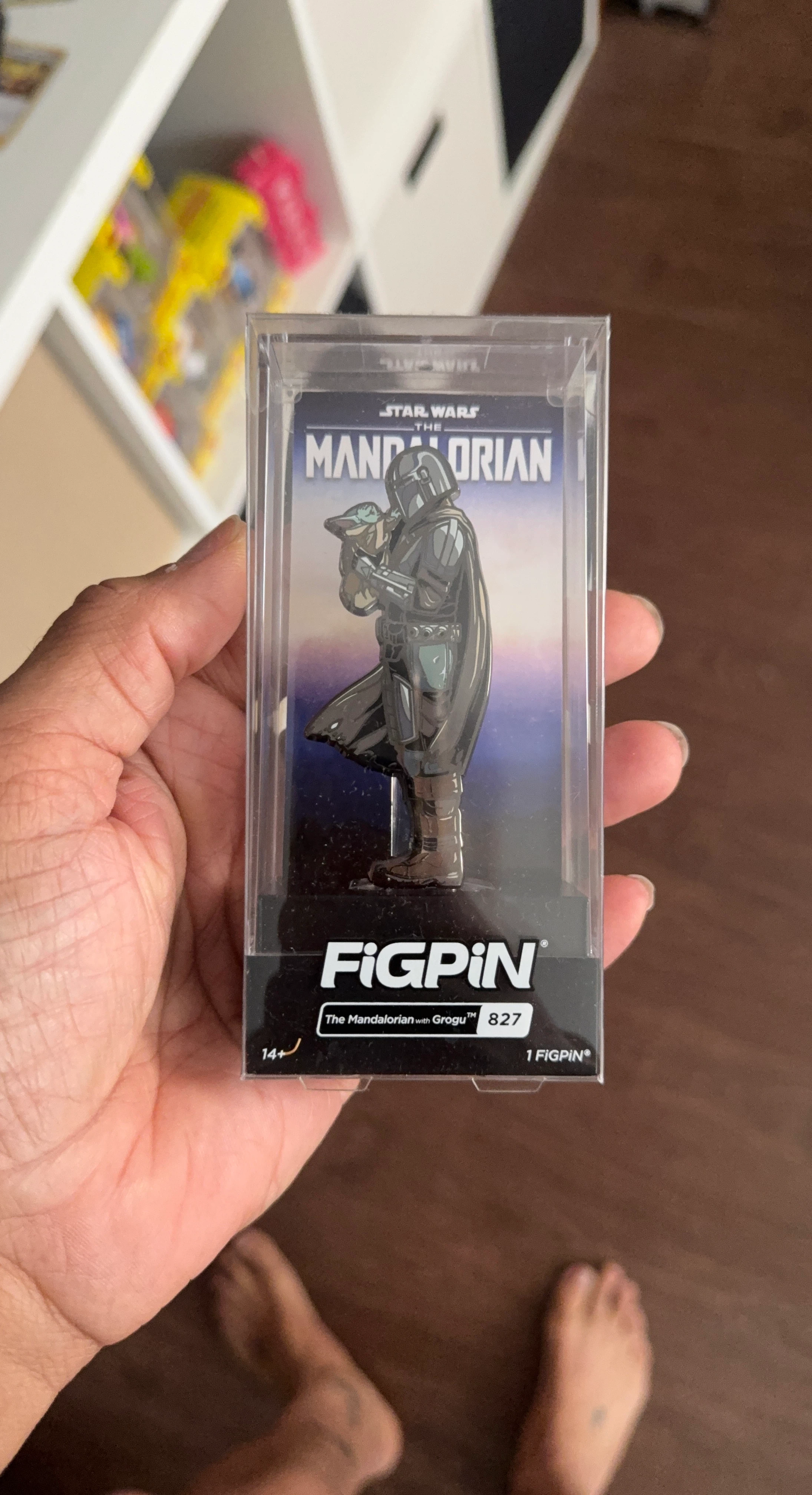 Star Wars The Mandalorian with Grogu FigPin #827