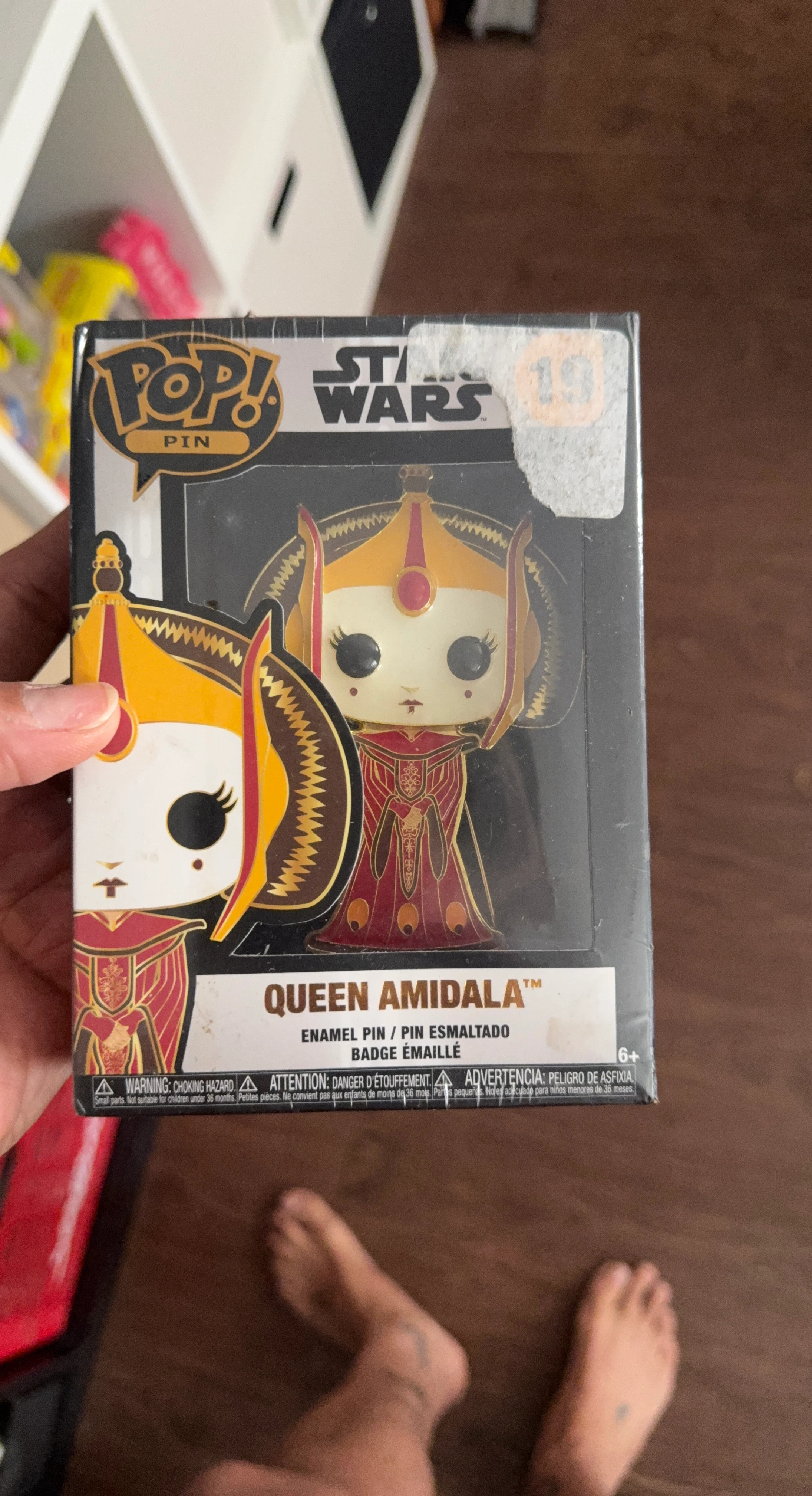 Funko Pop! Star Wars Queen Amidala Enamel Pin