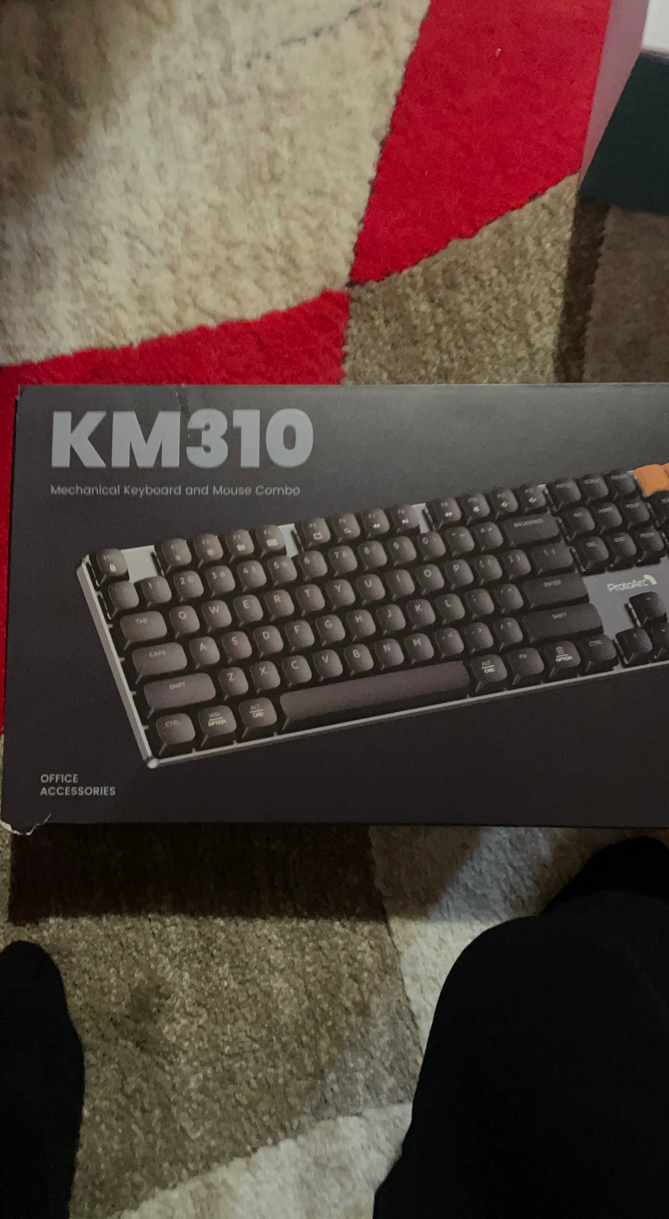 ProtoArc KM310 Mechanical Keyboard and Mouse Combo