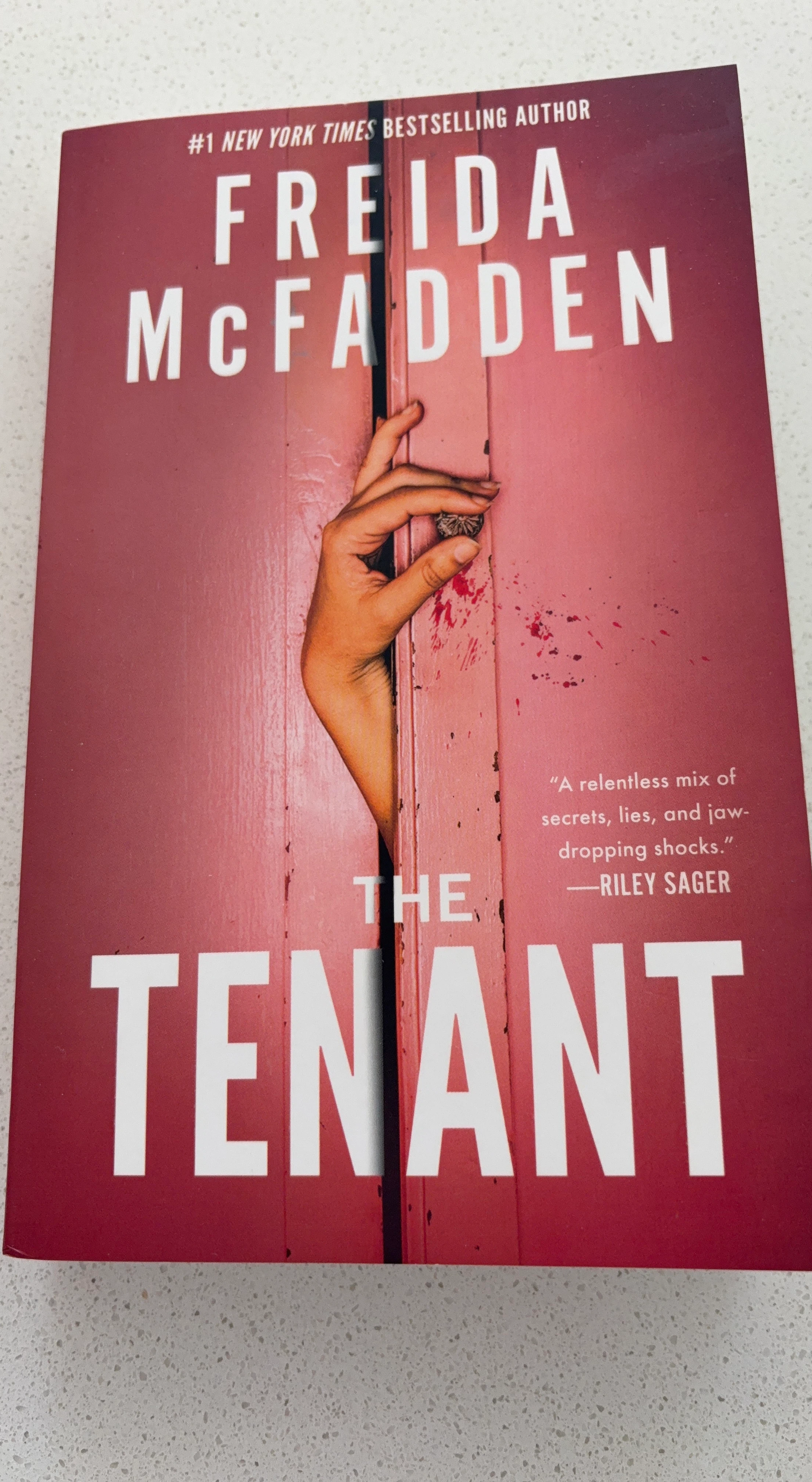The Tenant by Freida McFadden Paperback Book