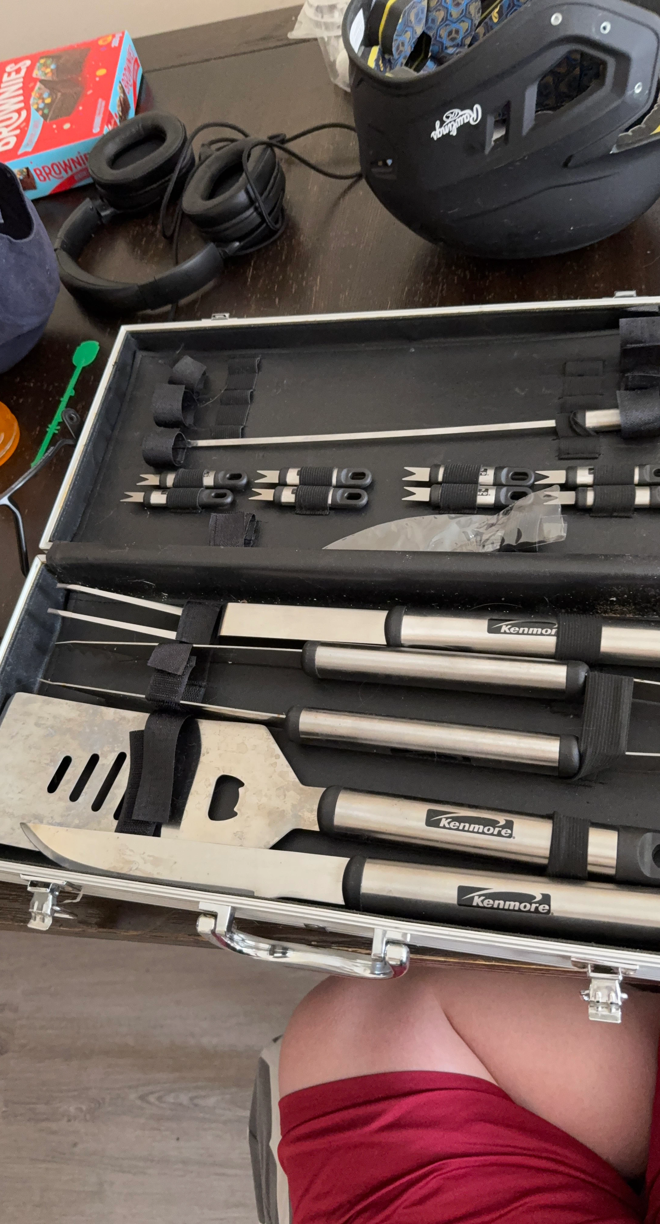 Kenmore BBQ Tool Set with Case