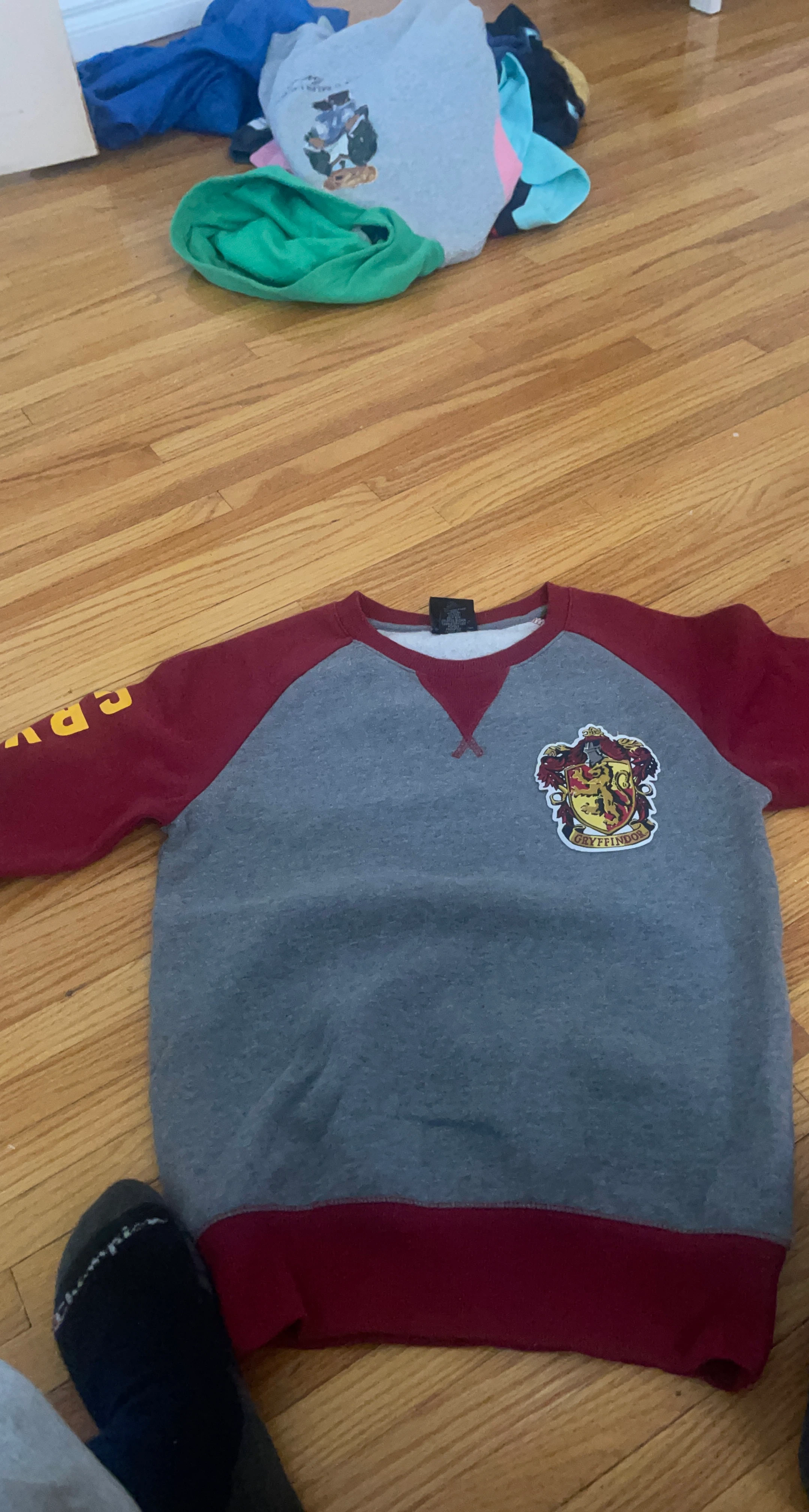 Harry Potter Gryffindor Raglan Sweatshirt