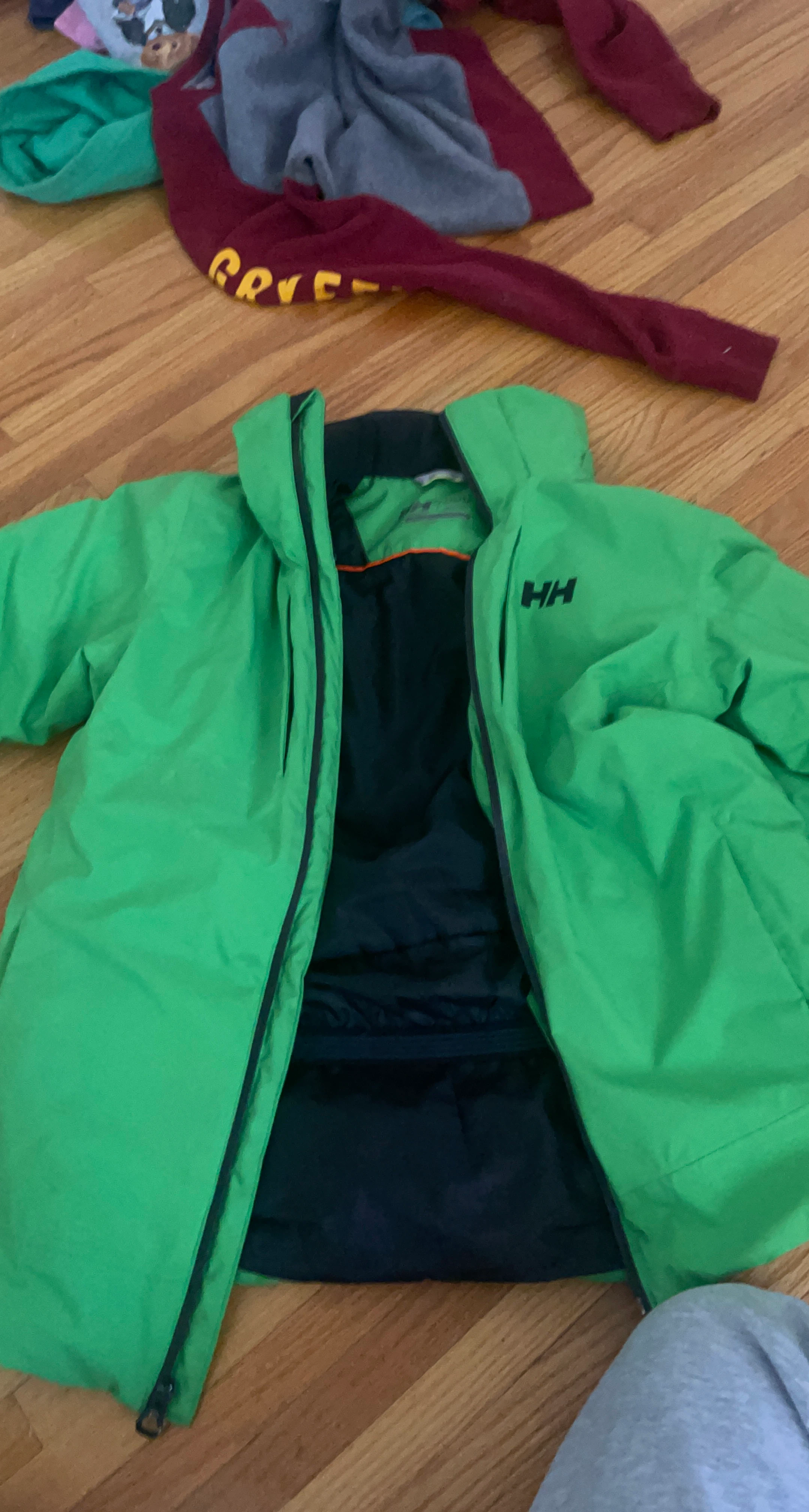 Helly Hansen Green Ski Jacket
