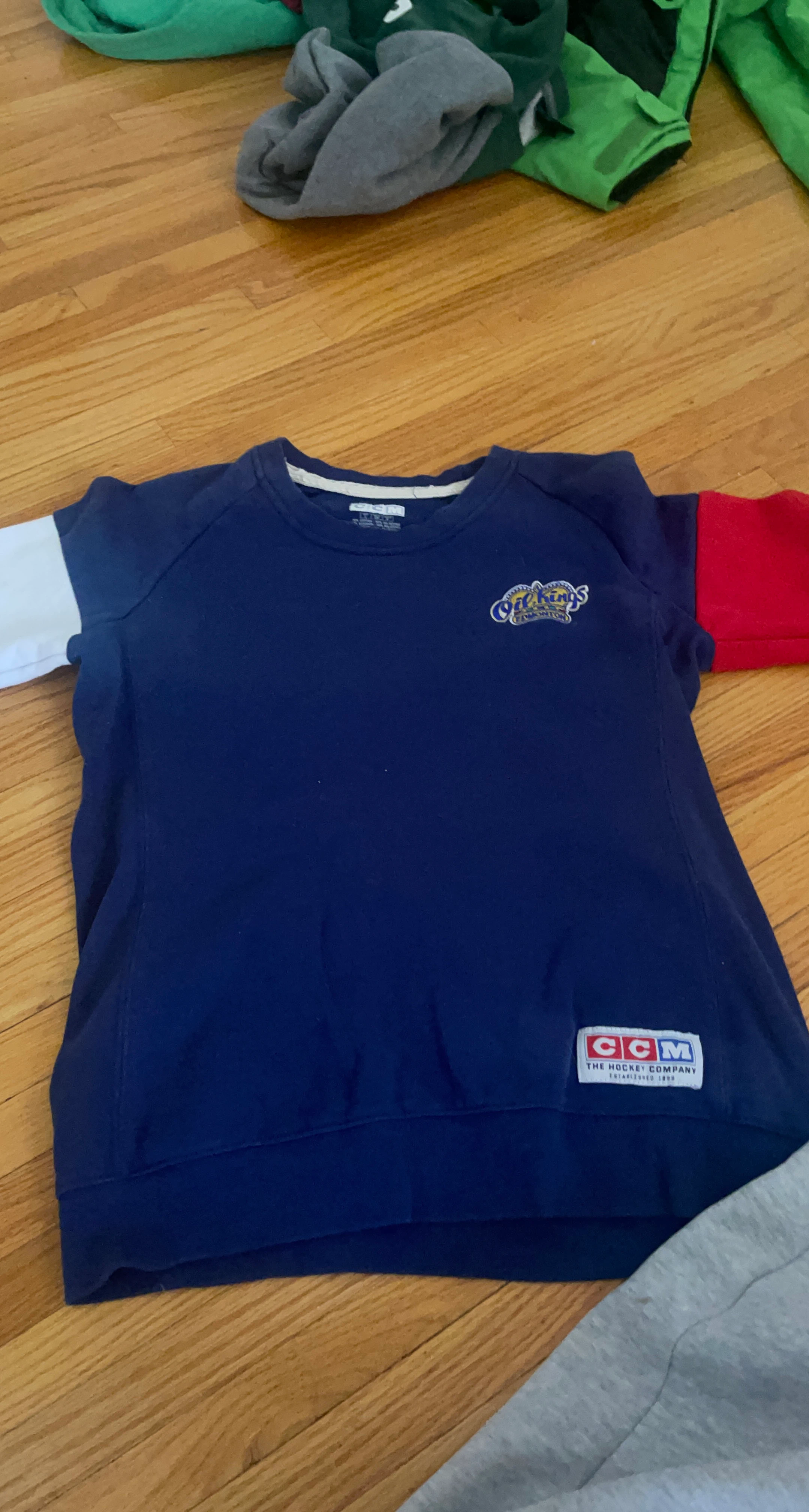CCM Edmonton Oil Kings Hockey Sweatshirt
