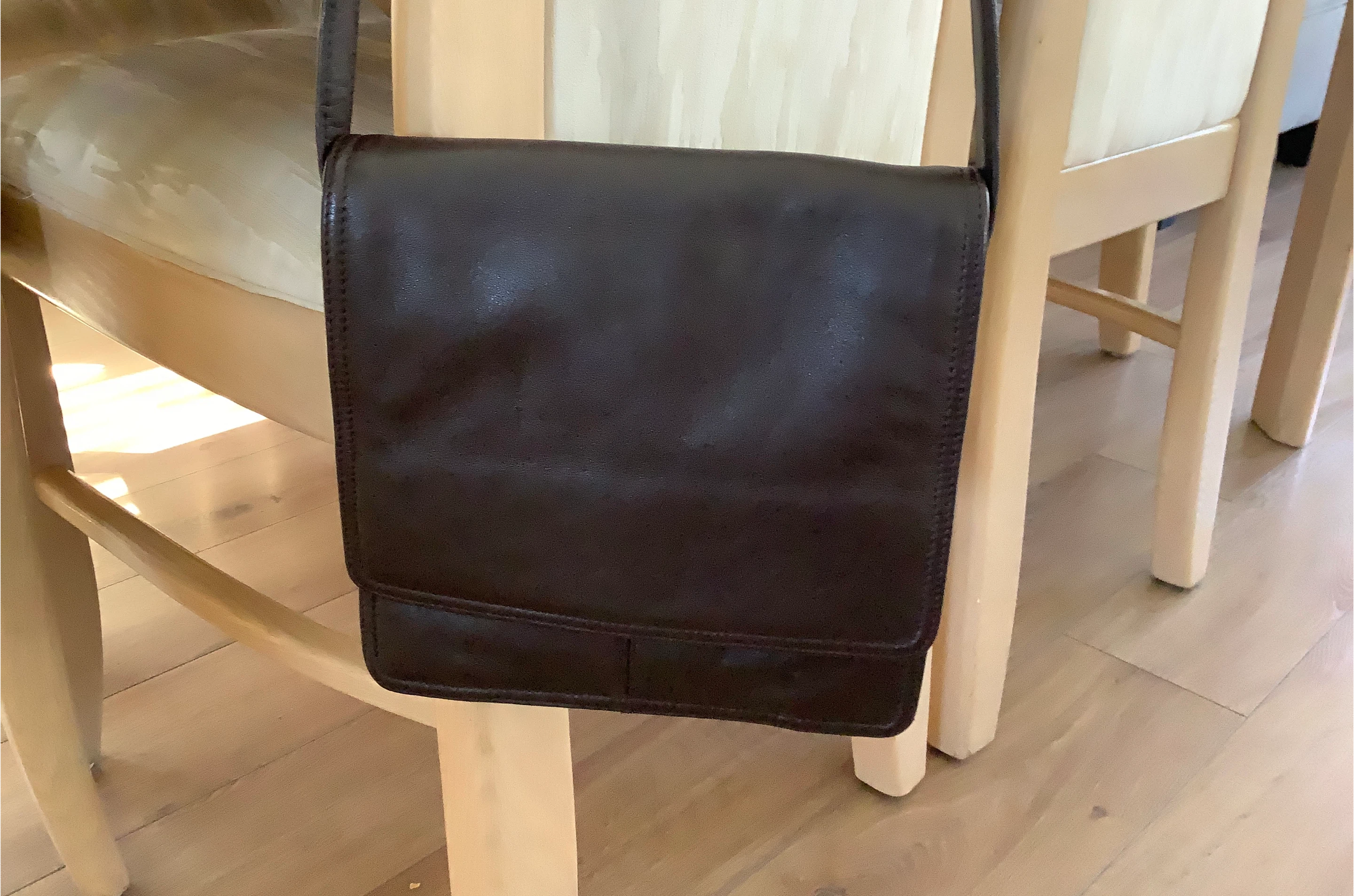 Brown Leather Shoulder Bag