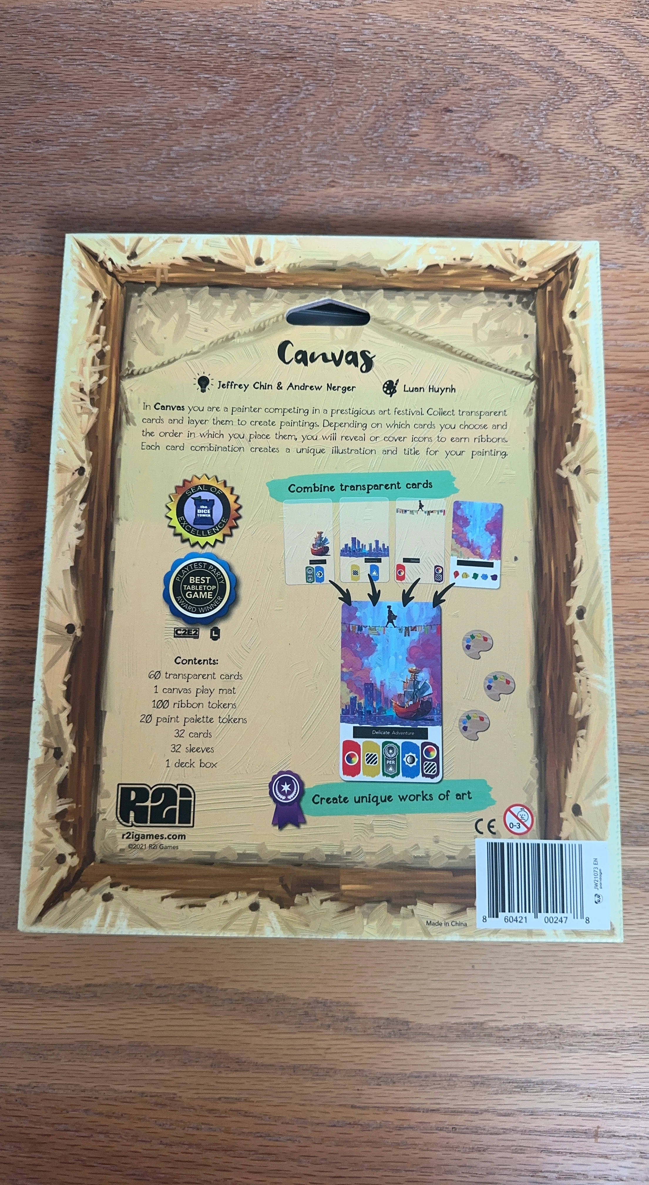 Canvas Board Game