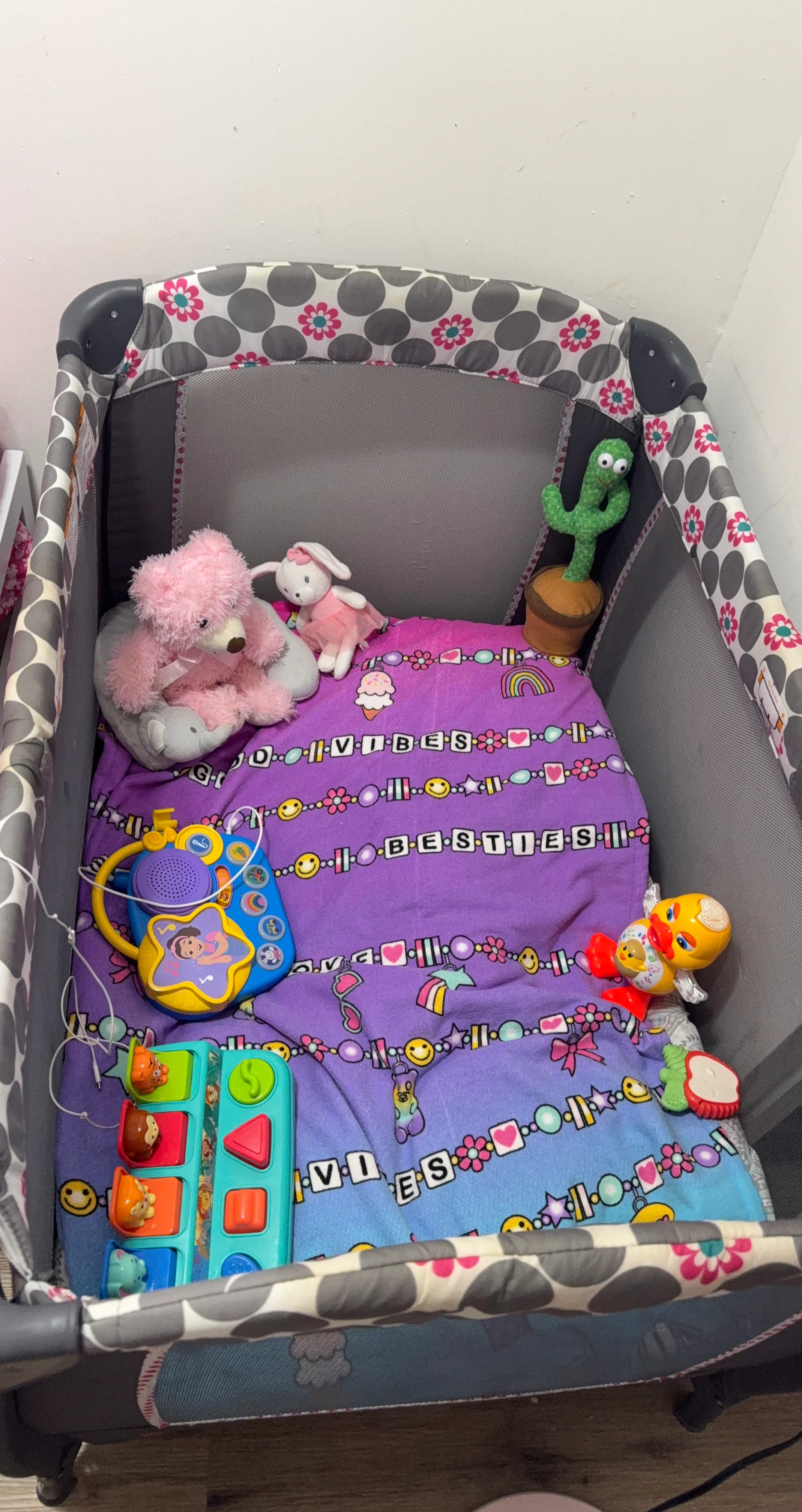 Playpen with Toys
