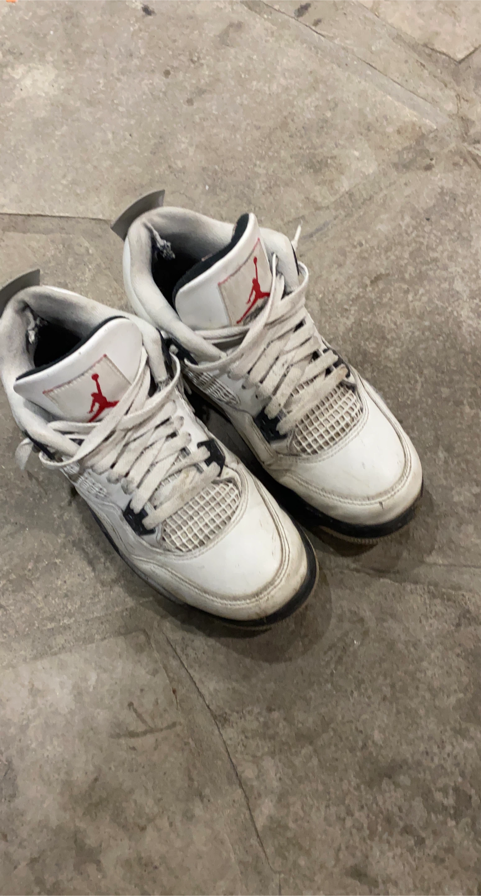 Air Jordan 4 White Red