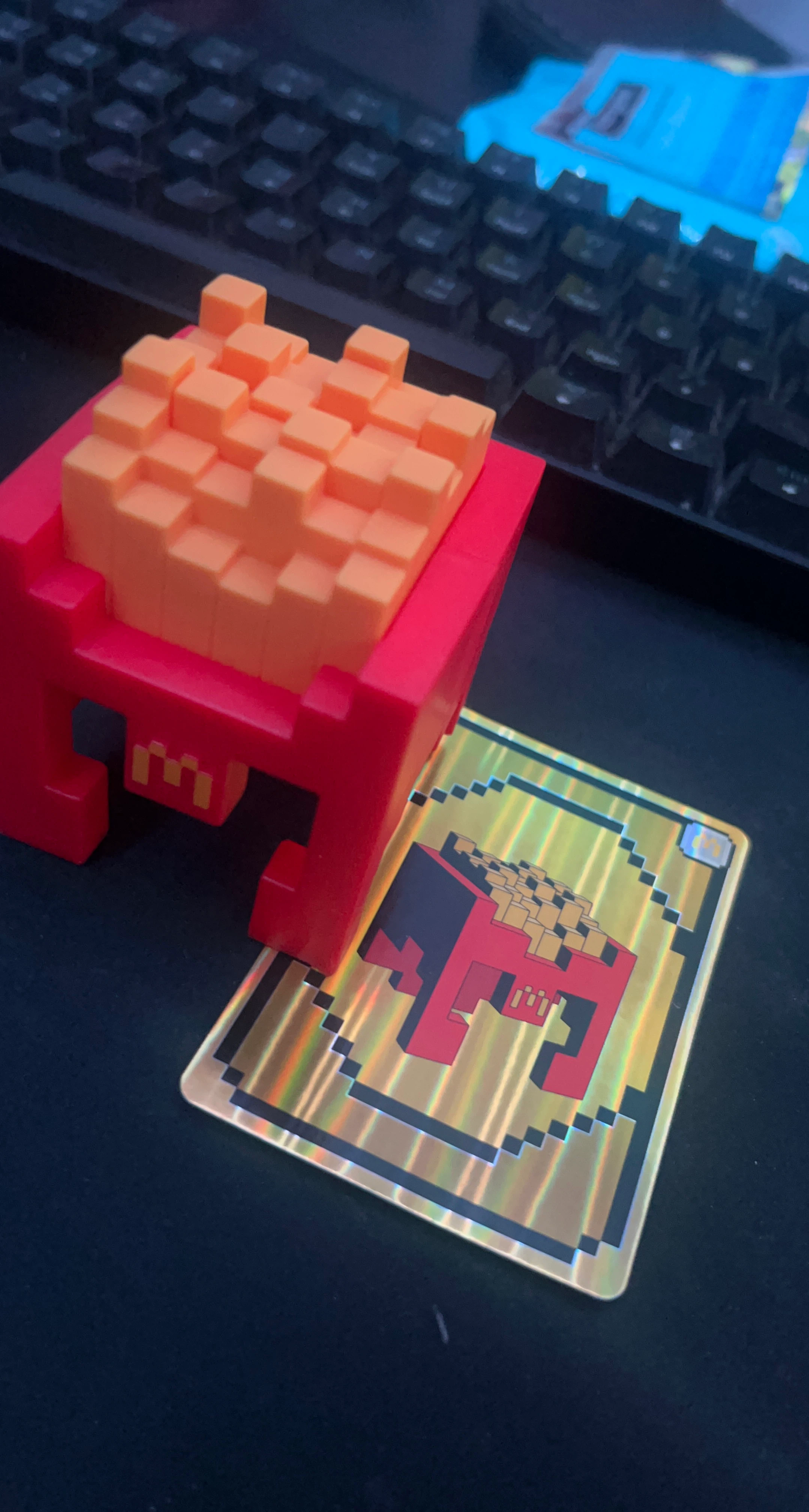 Minecraft McDonalds Collectable French Fry Helmet
