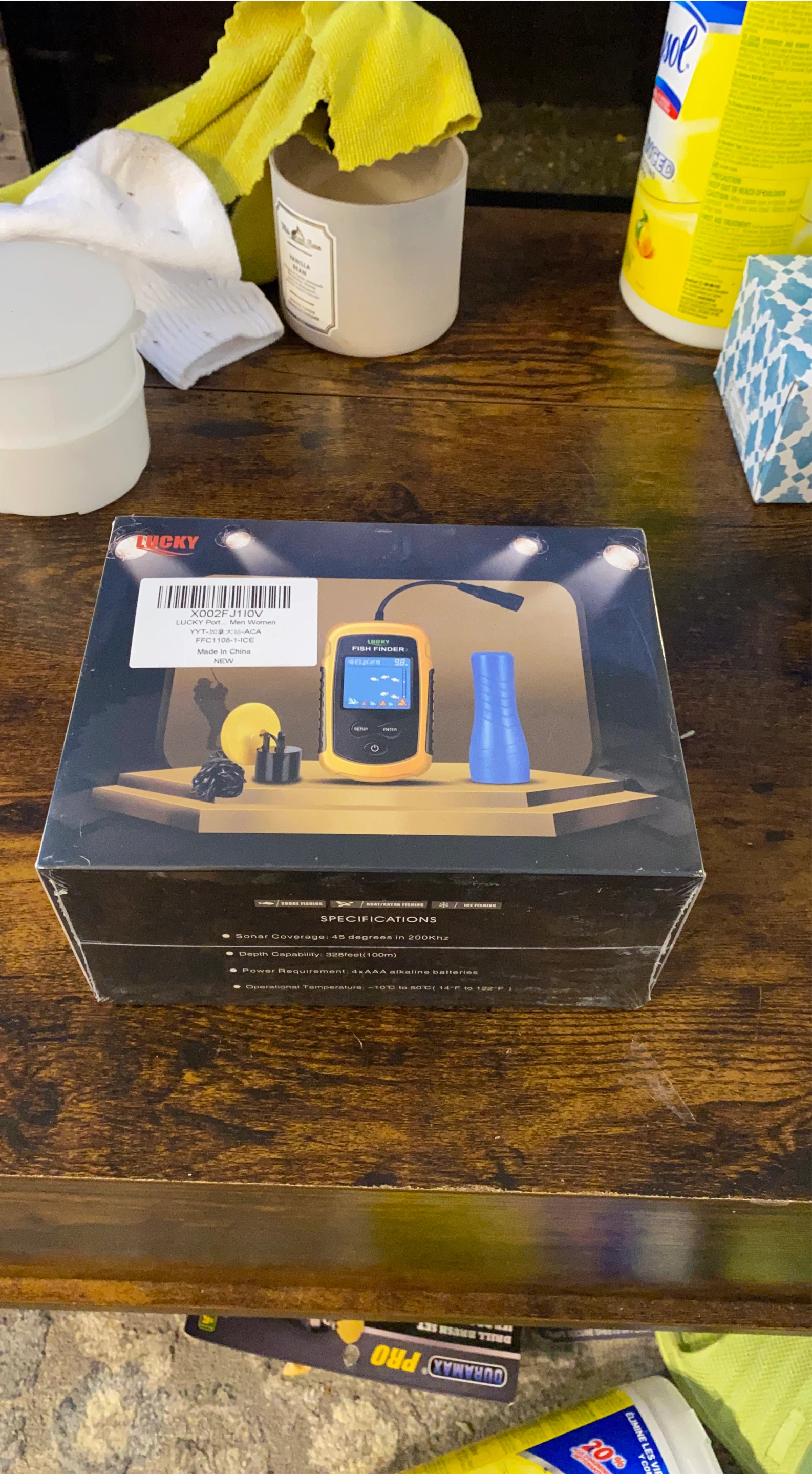 LUCKYLAKER Portable Fishing Fish Finder