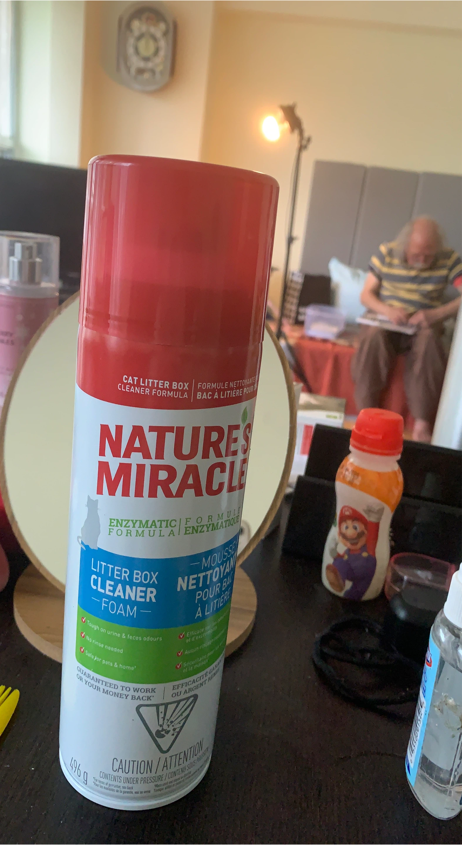 Nature's Miracle Litter Box Cleaner Foam