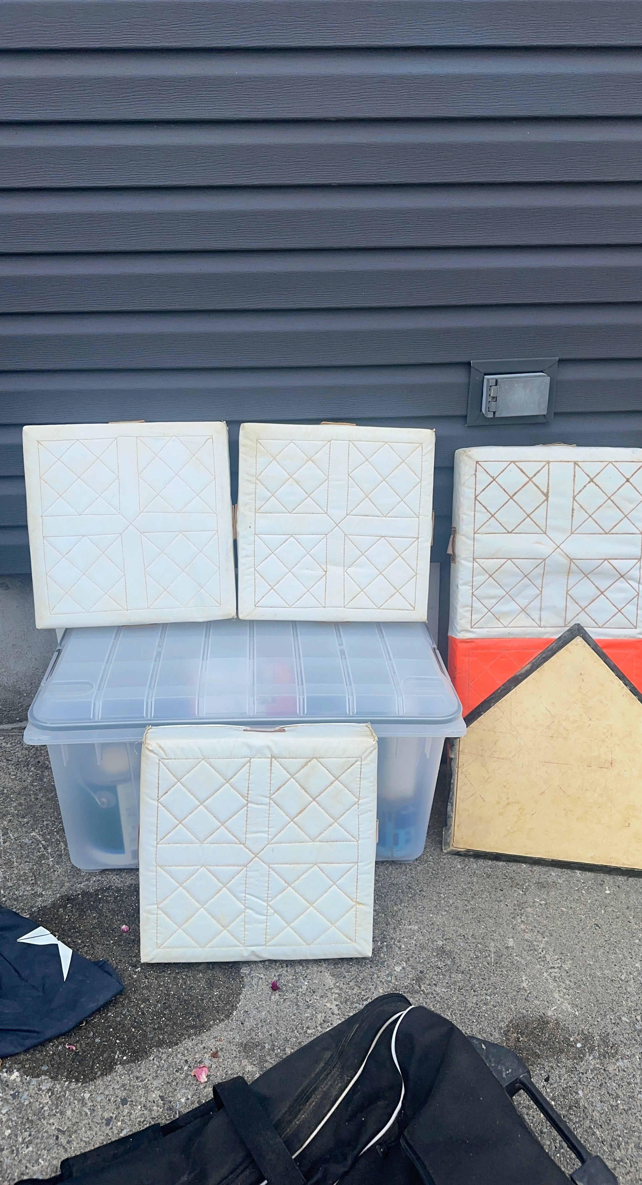 Baseball Bases Set