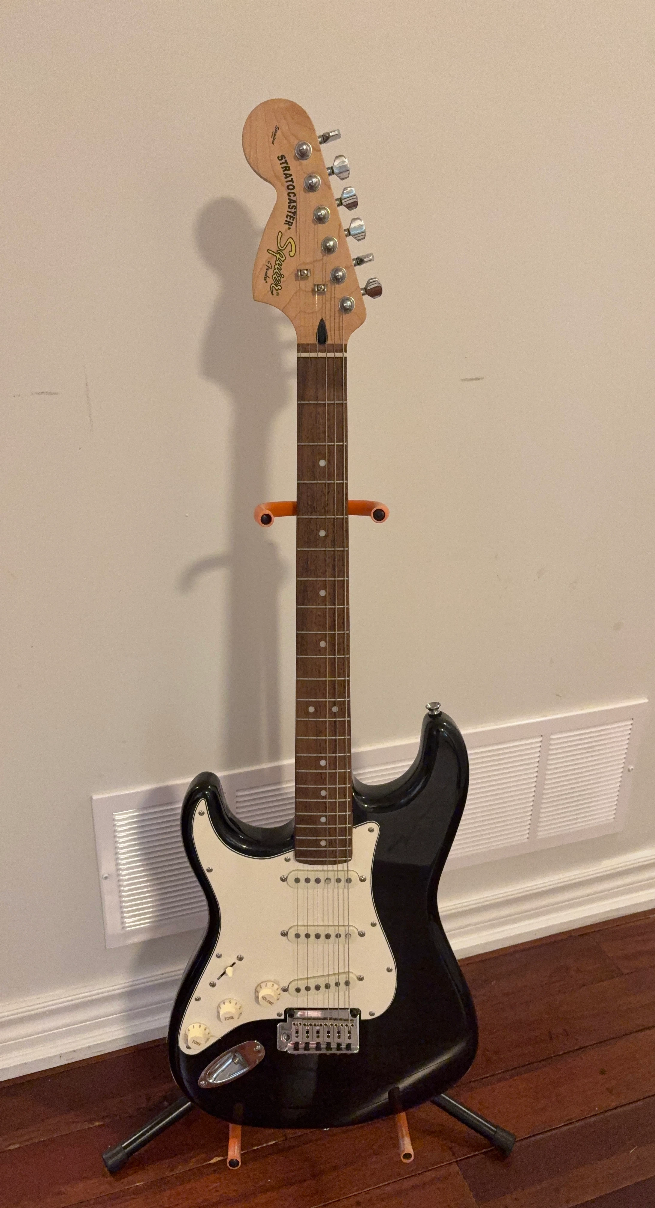 Squier Stratocaster Electric Guitar - Black