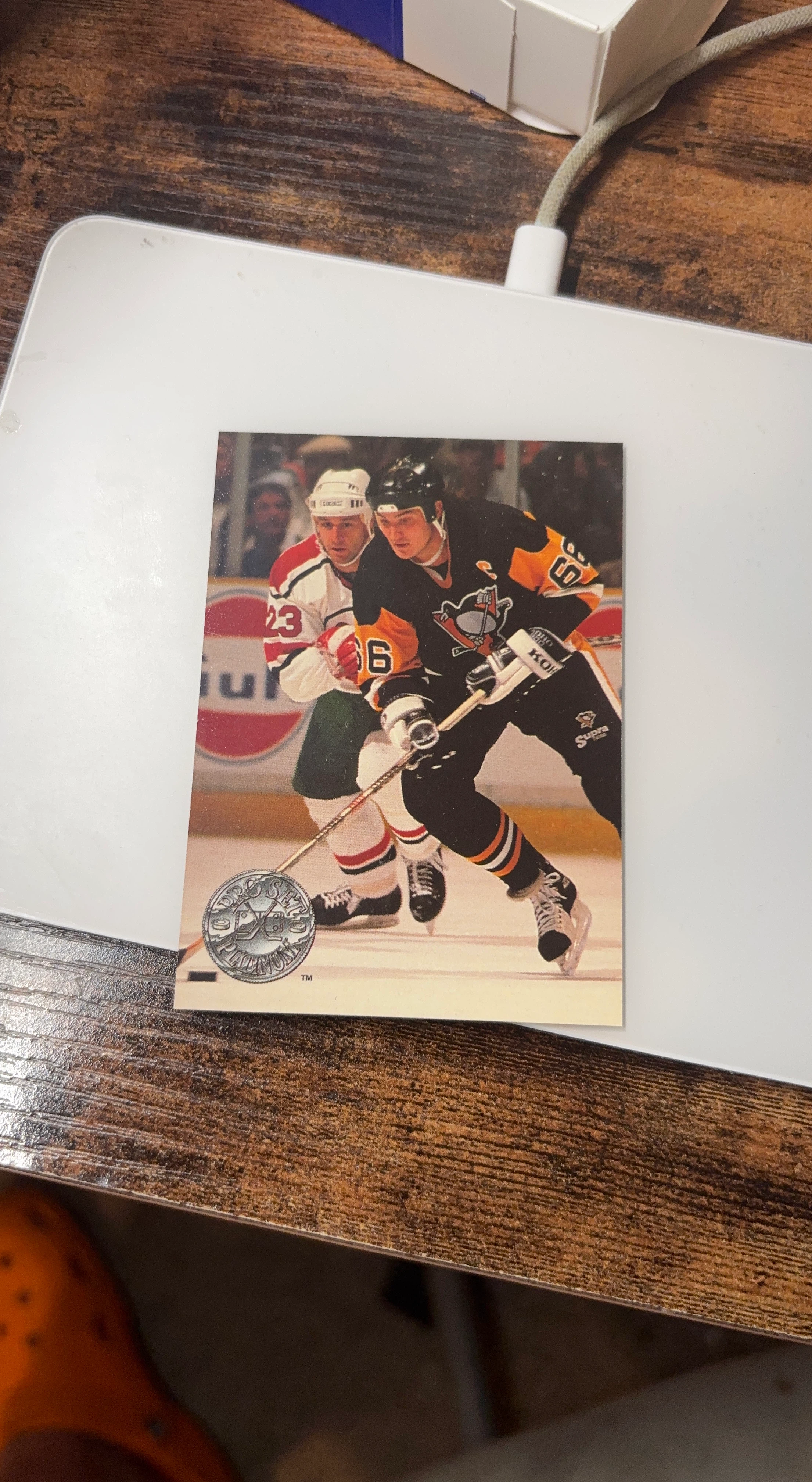 Pro Set Hockey Card Mario Lemieux