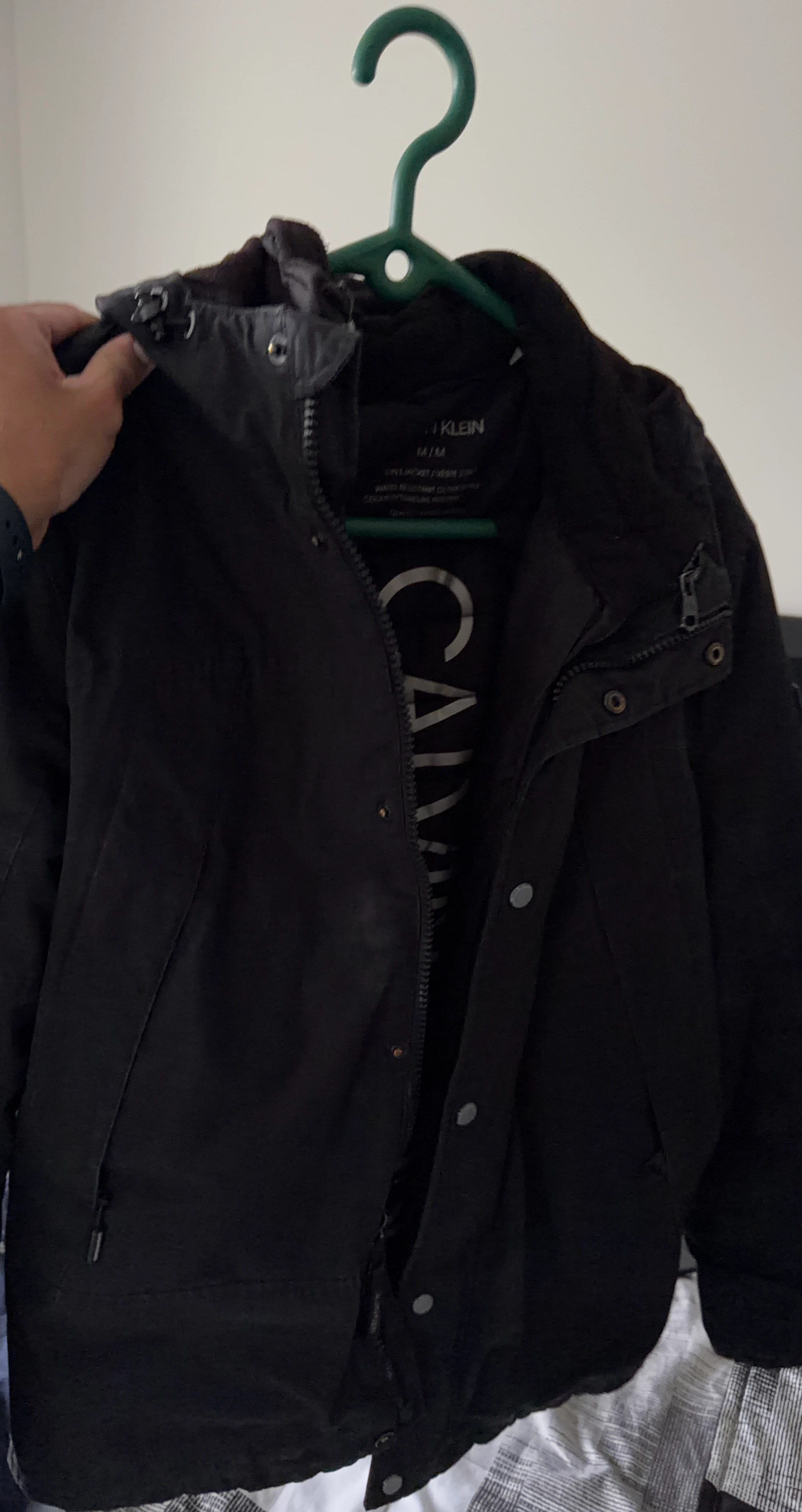 Calvin Klein Black Puffer Jacket - Medium