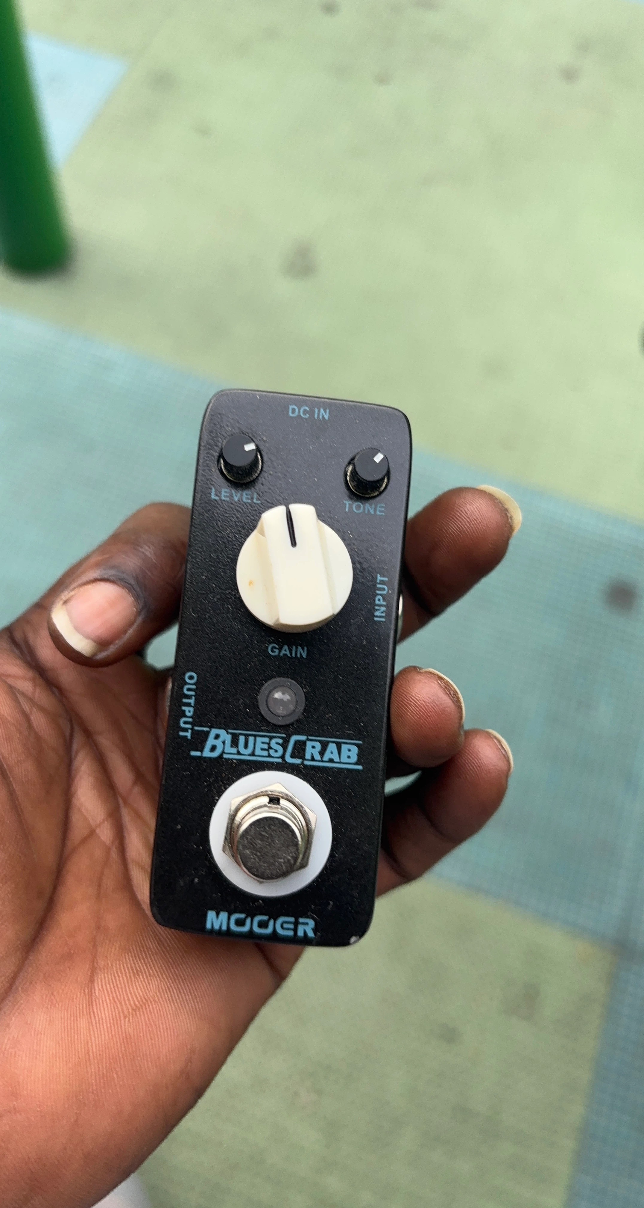 Mooer Blues Crab Overdrive Guitar Pedal