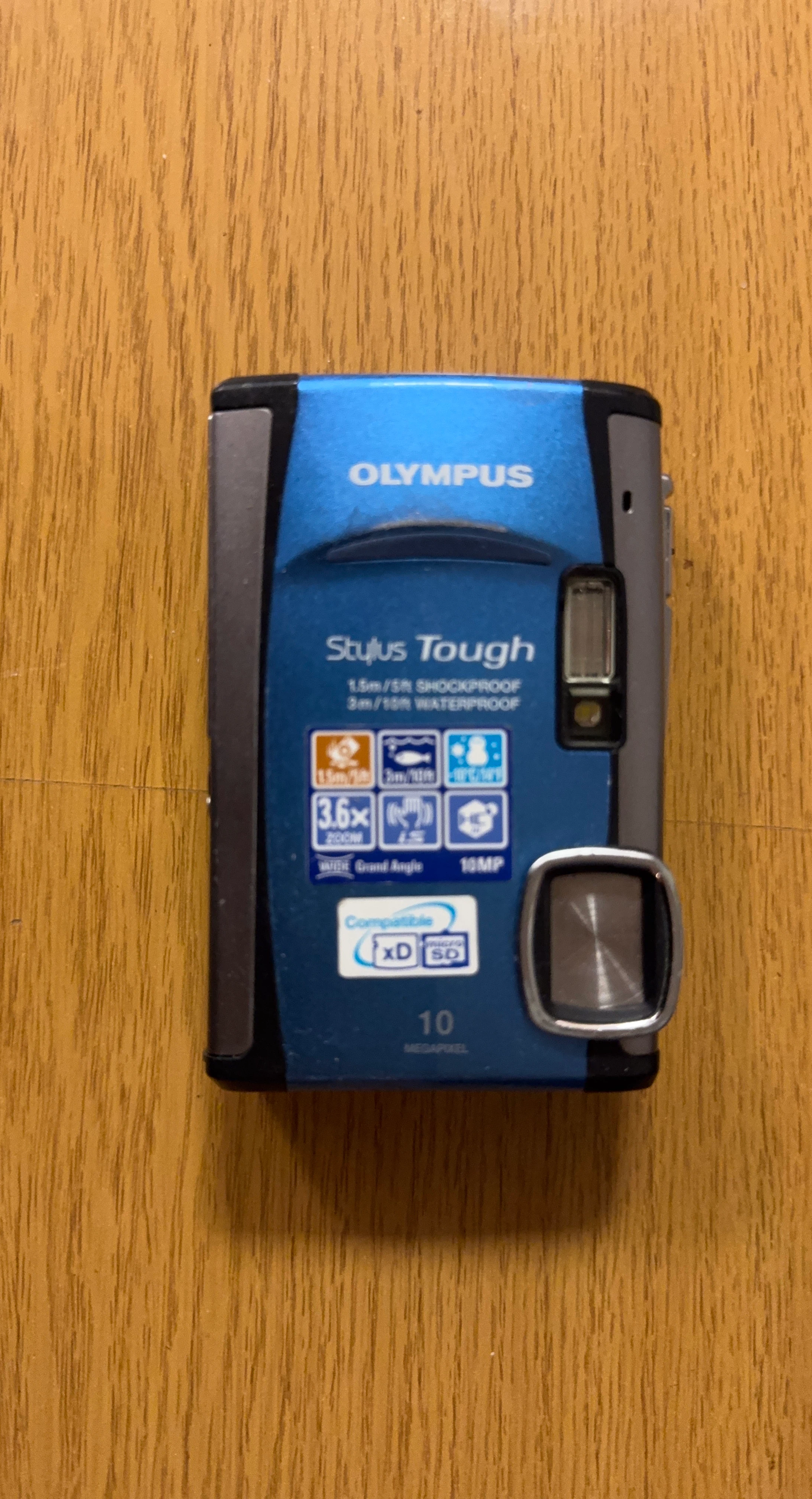 Olympus Stylus Tough 10MP Digital Camera