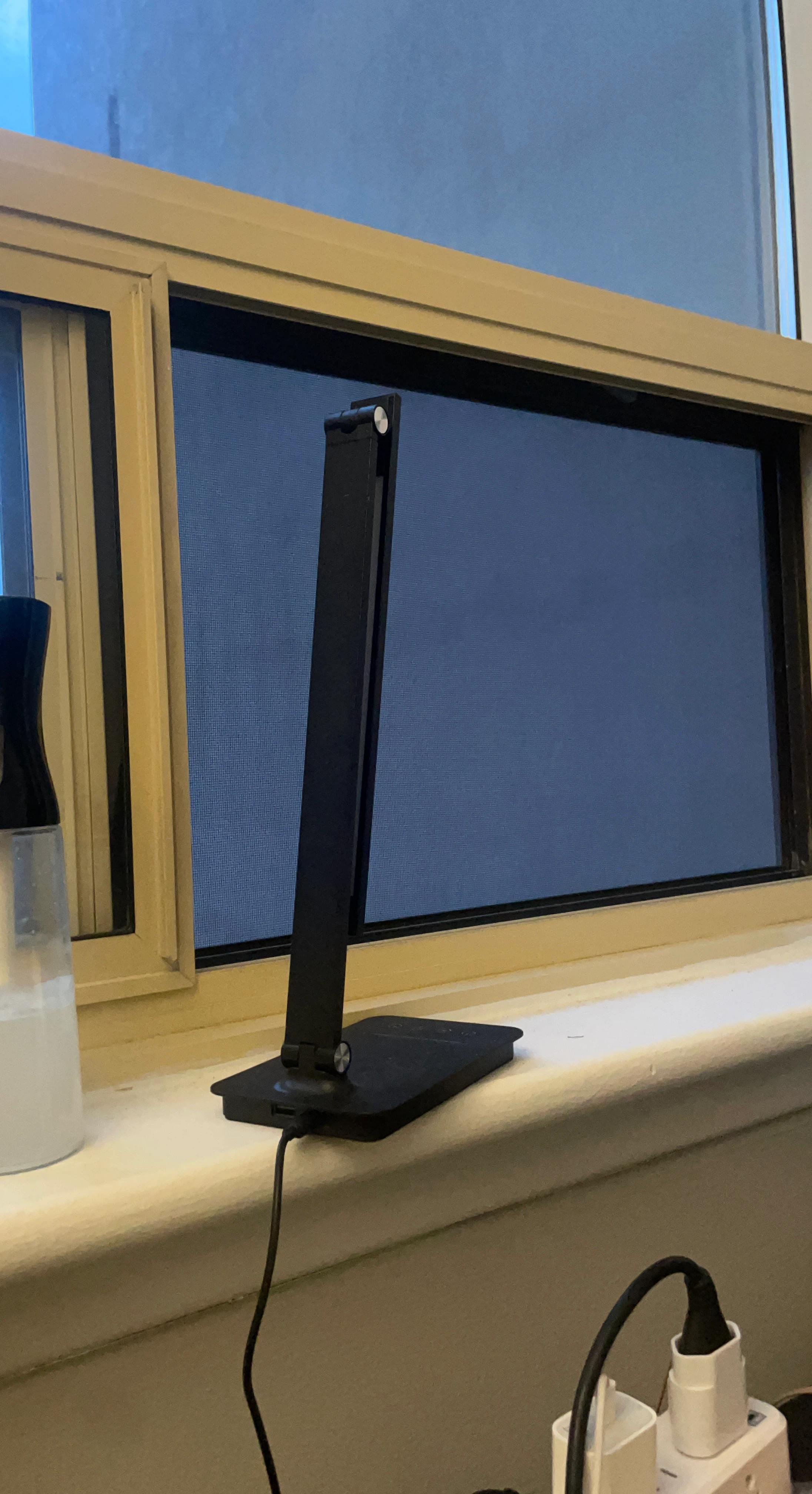 Black Foldable LED Desk Lamp