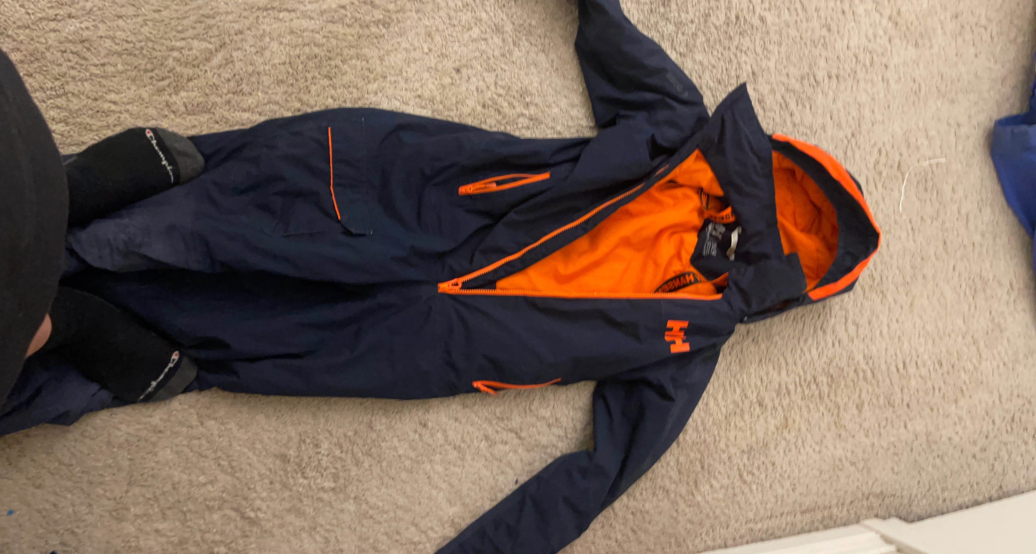 Helly Hansen Blue & Orange Snowsuit