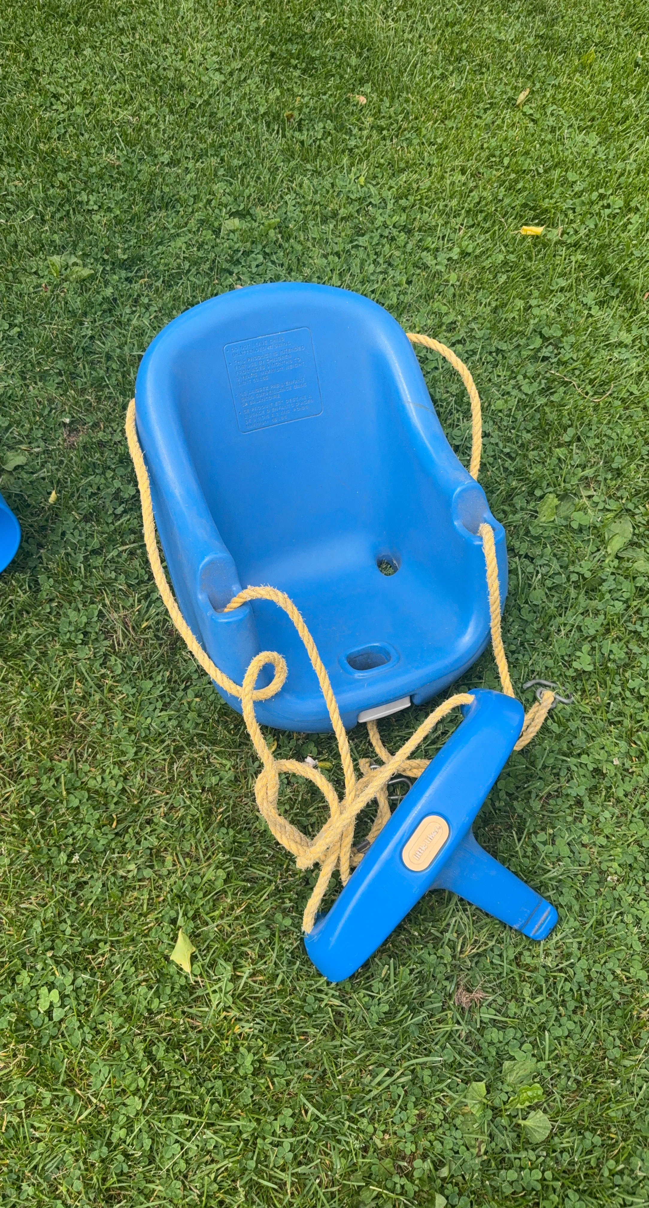 Little Tikes Blue Toddler Swing Seat - photo 2