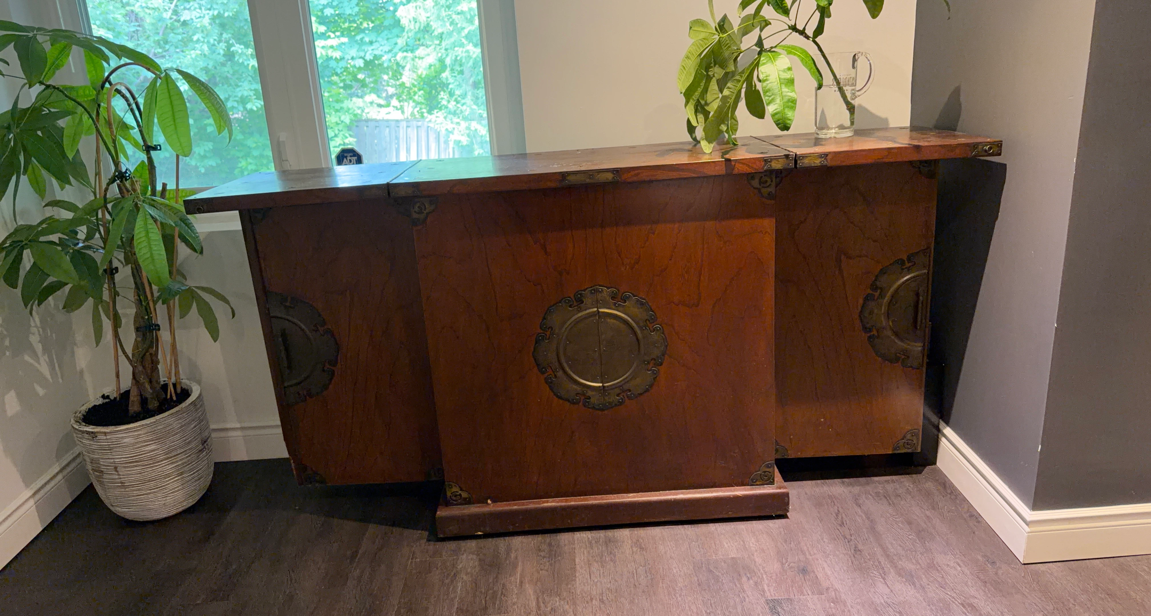 Vintage Wooden Sideboard Cabinet