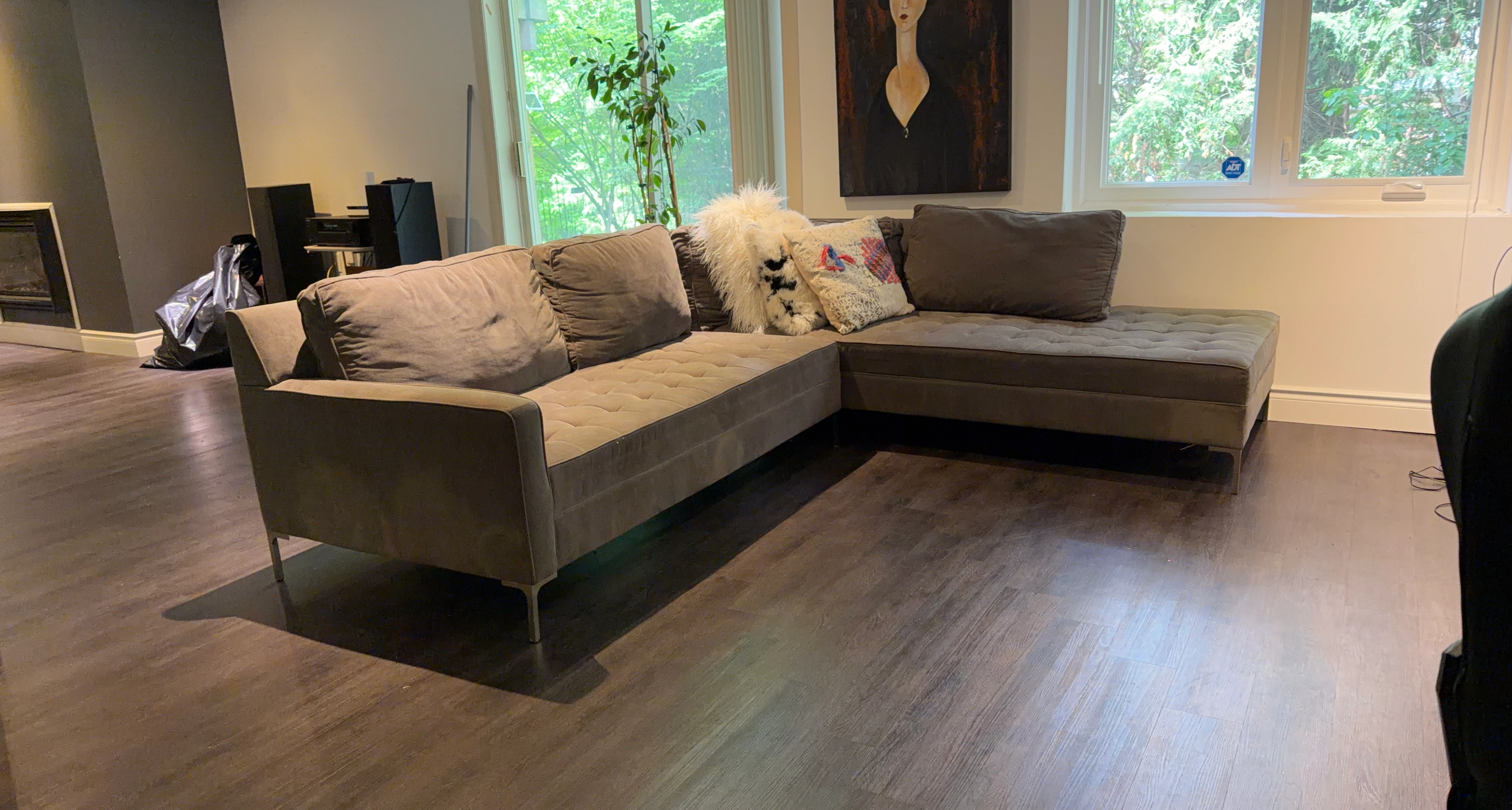 Grey Sectional Sofa