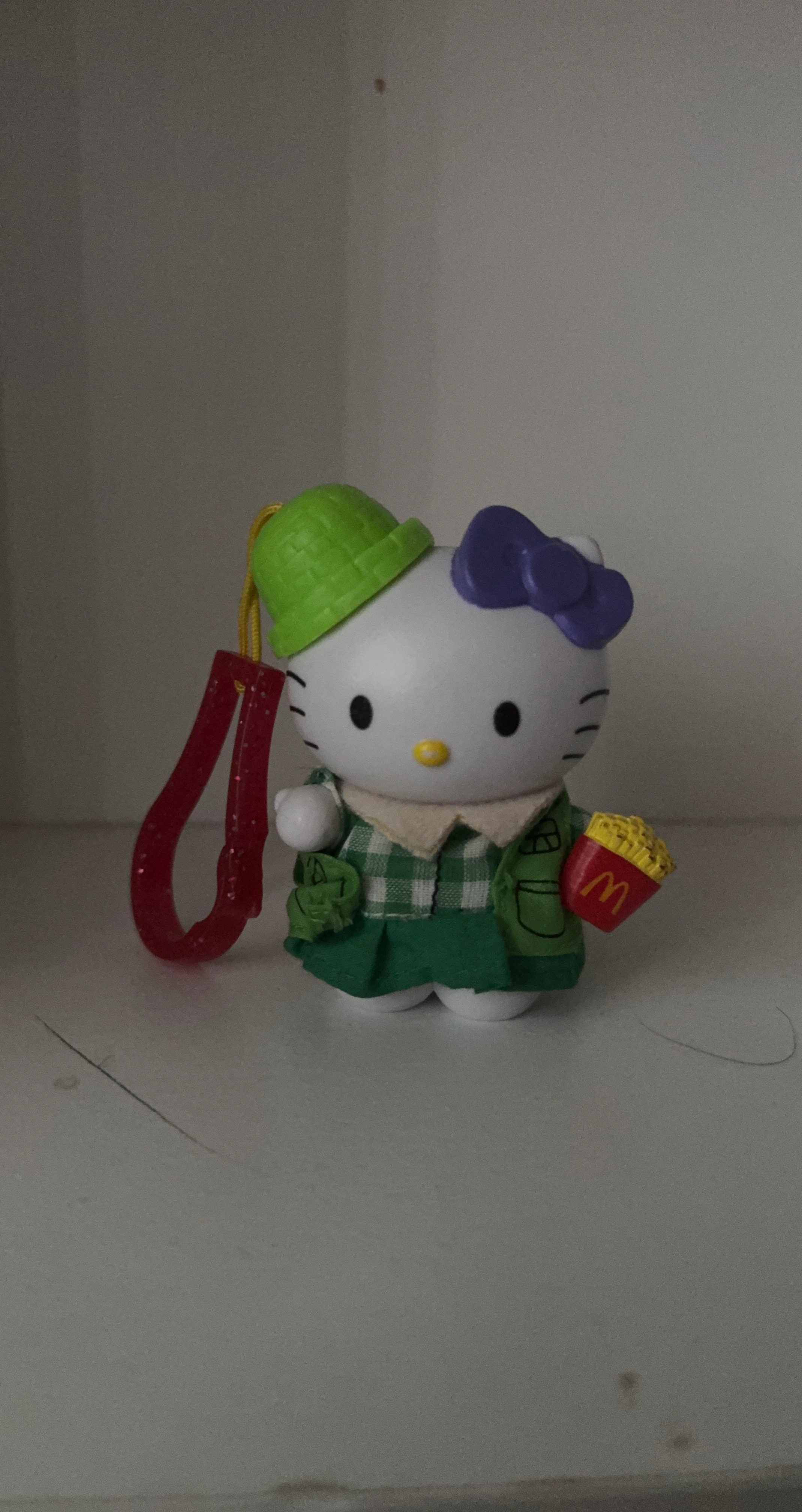 Hello Kitty McDonald's Fries Keychain
