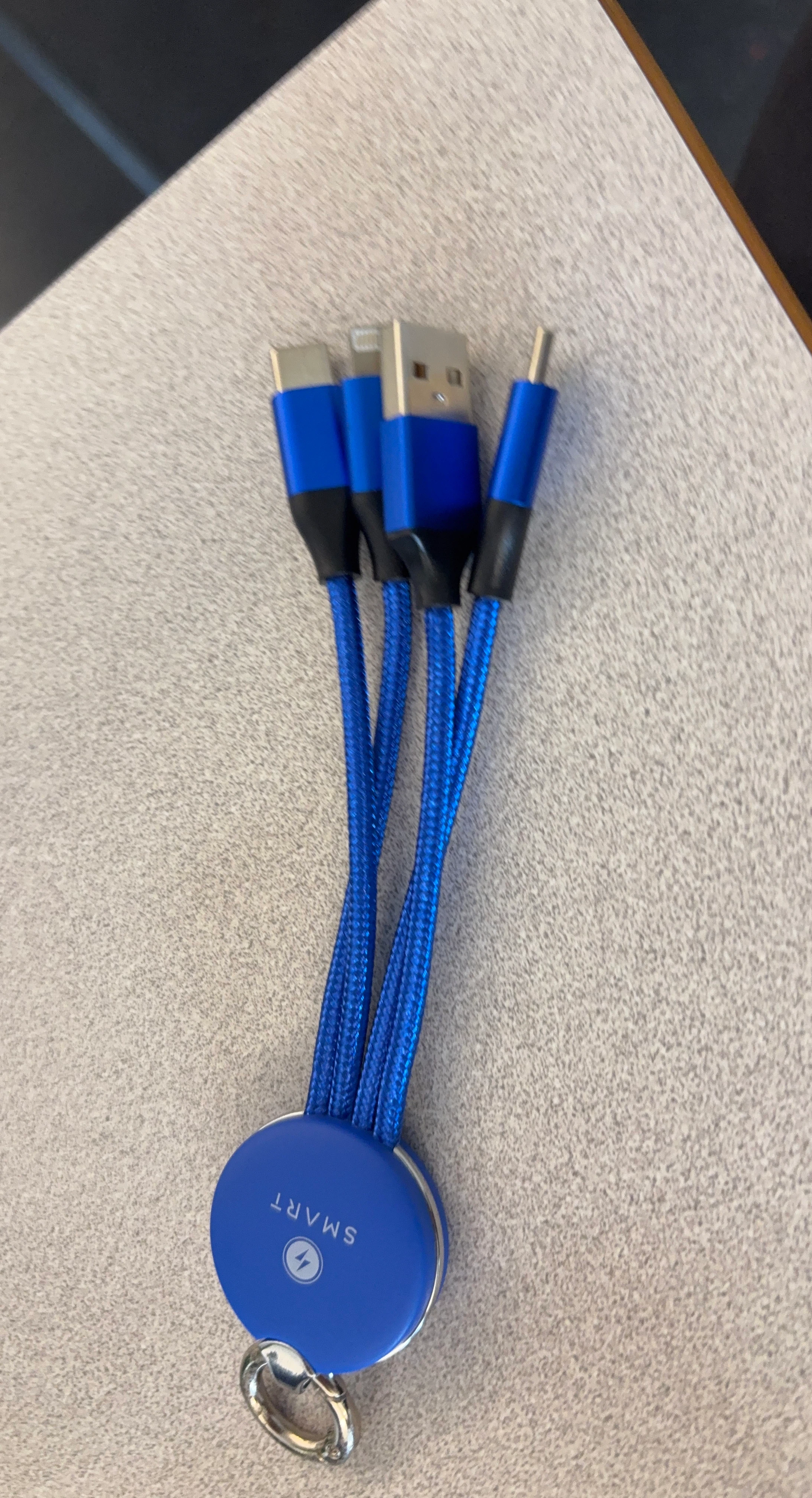 Smart 3-in-1 USB Charging Cable